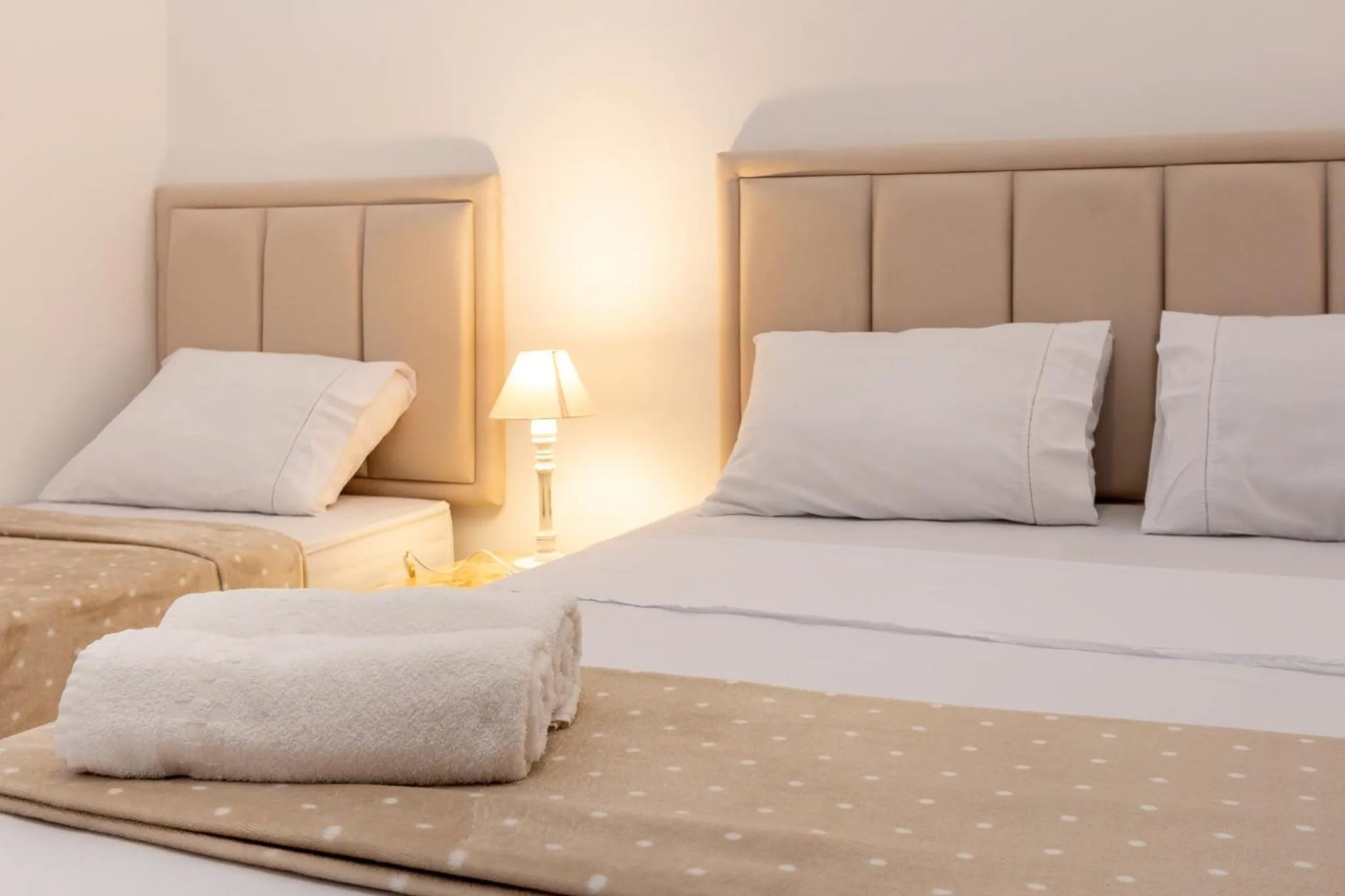 Bed in Pousada Vila Capri