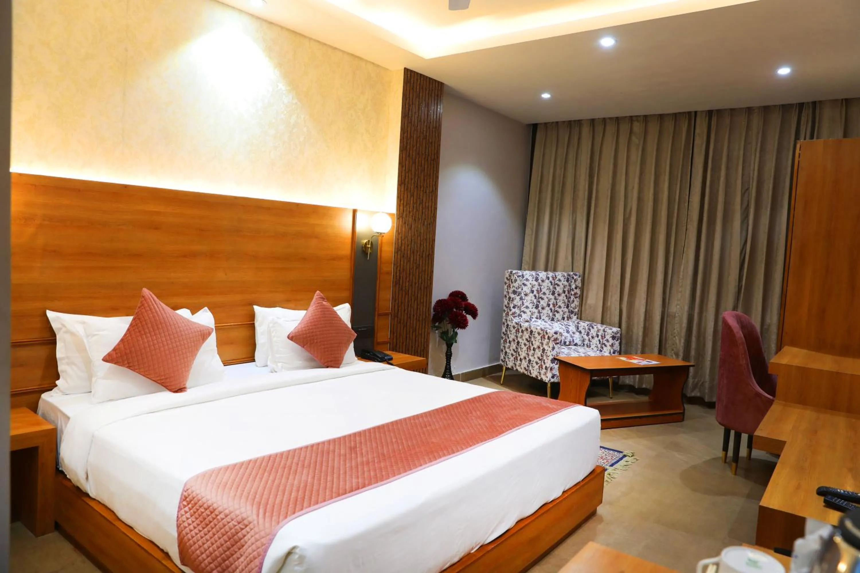 Bed in The Byke Boutique - Hotel Grassfield, Jaipur