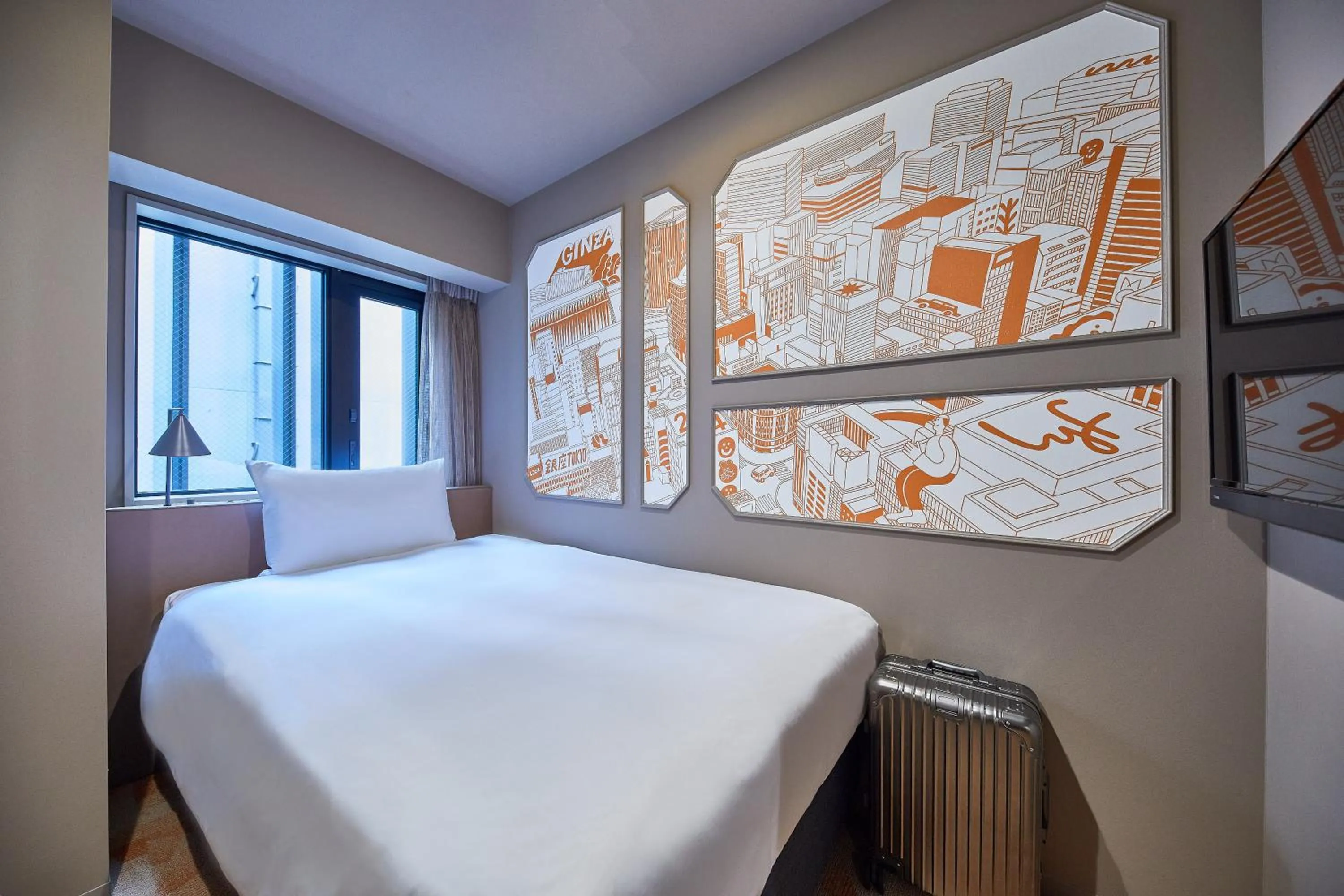 Photo of the whole room, Bed in lyf Ginza Tokyo