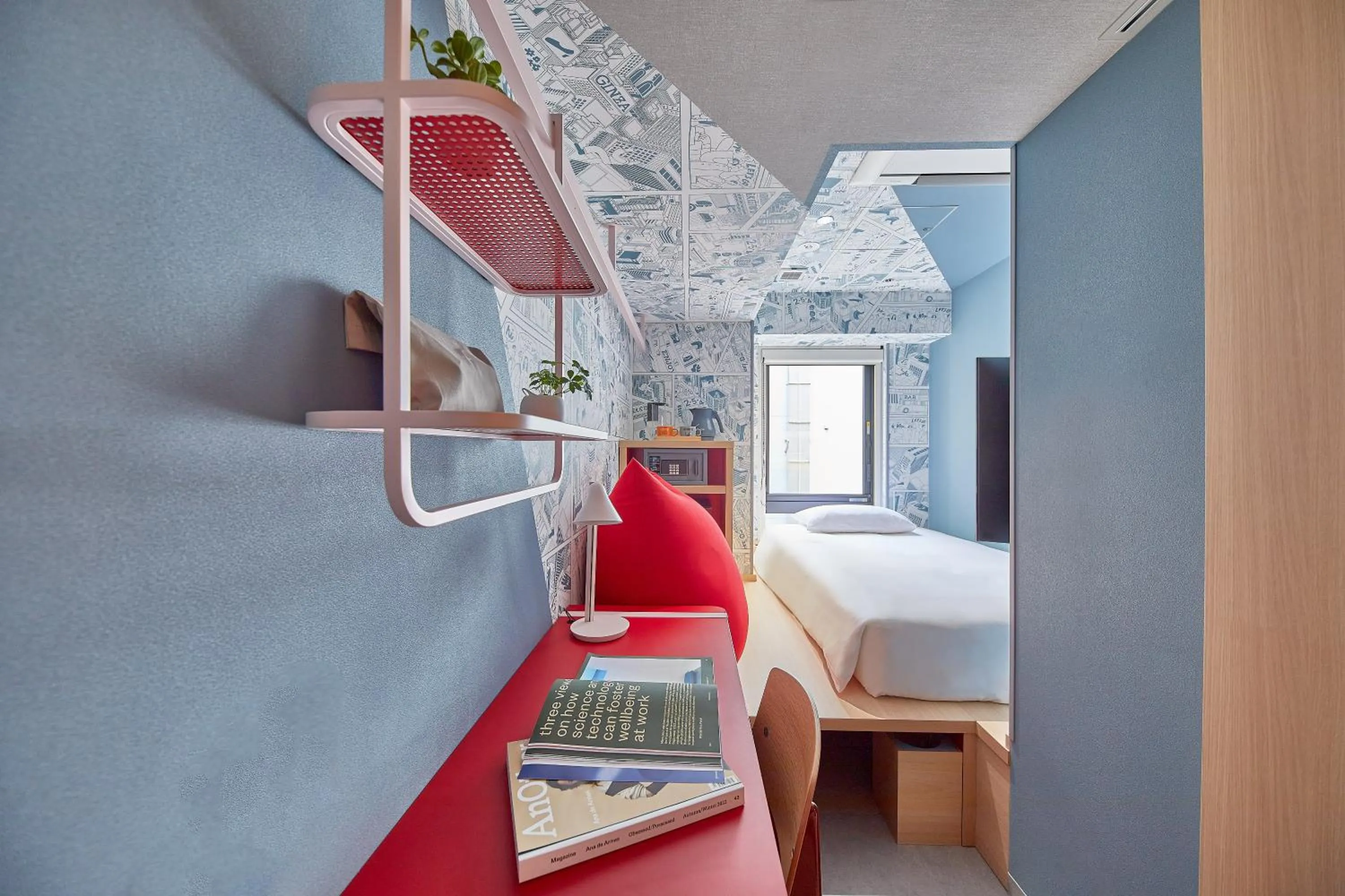 Photo of the whole room, Bed in lyf Ginza Tokyo