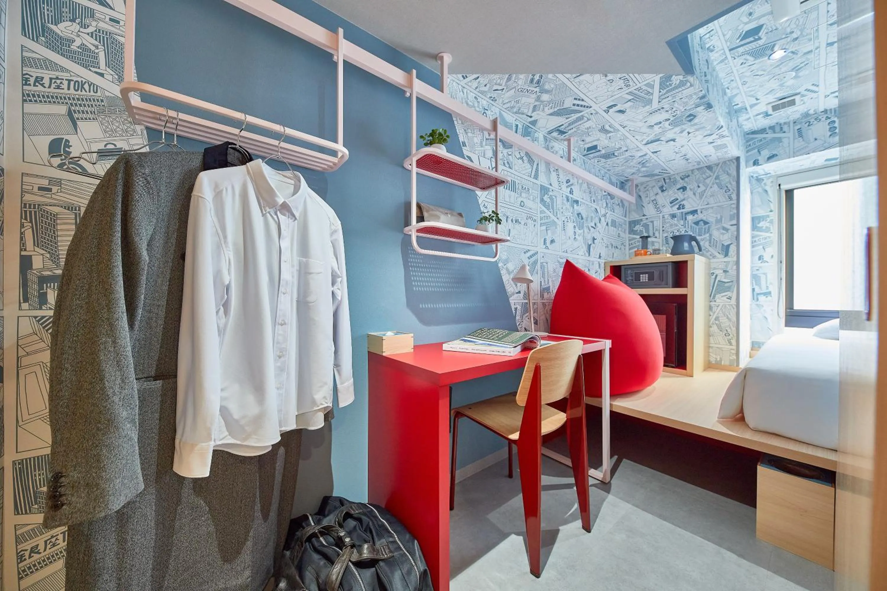 Photo of the whole room, Bed in lyf Ginza Tokyo