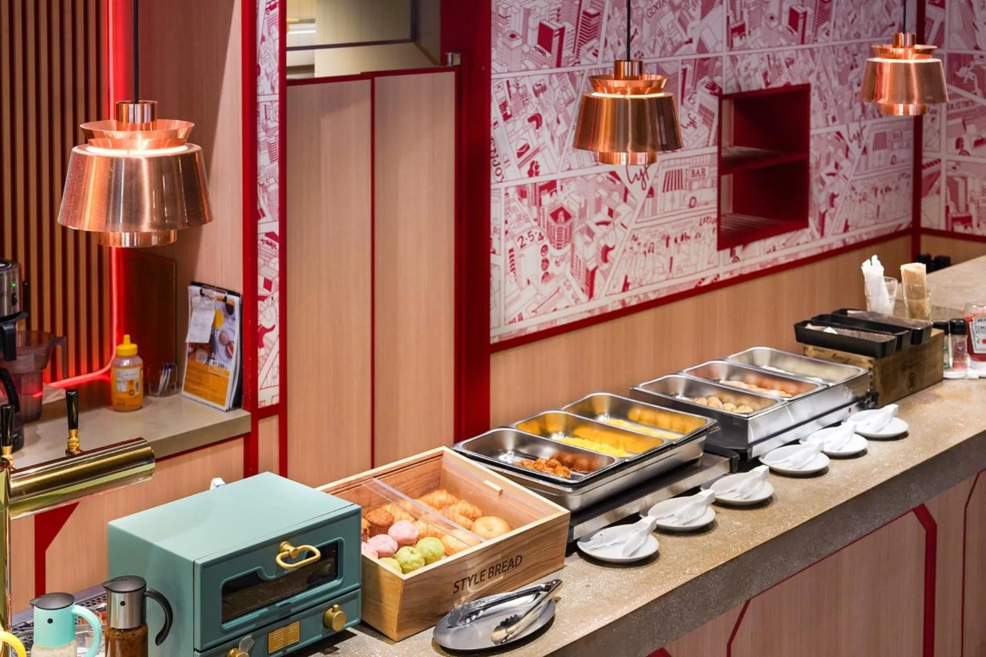 Buffet breakfast in lyf Ginza Tokyo