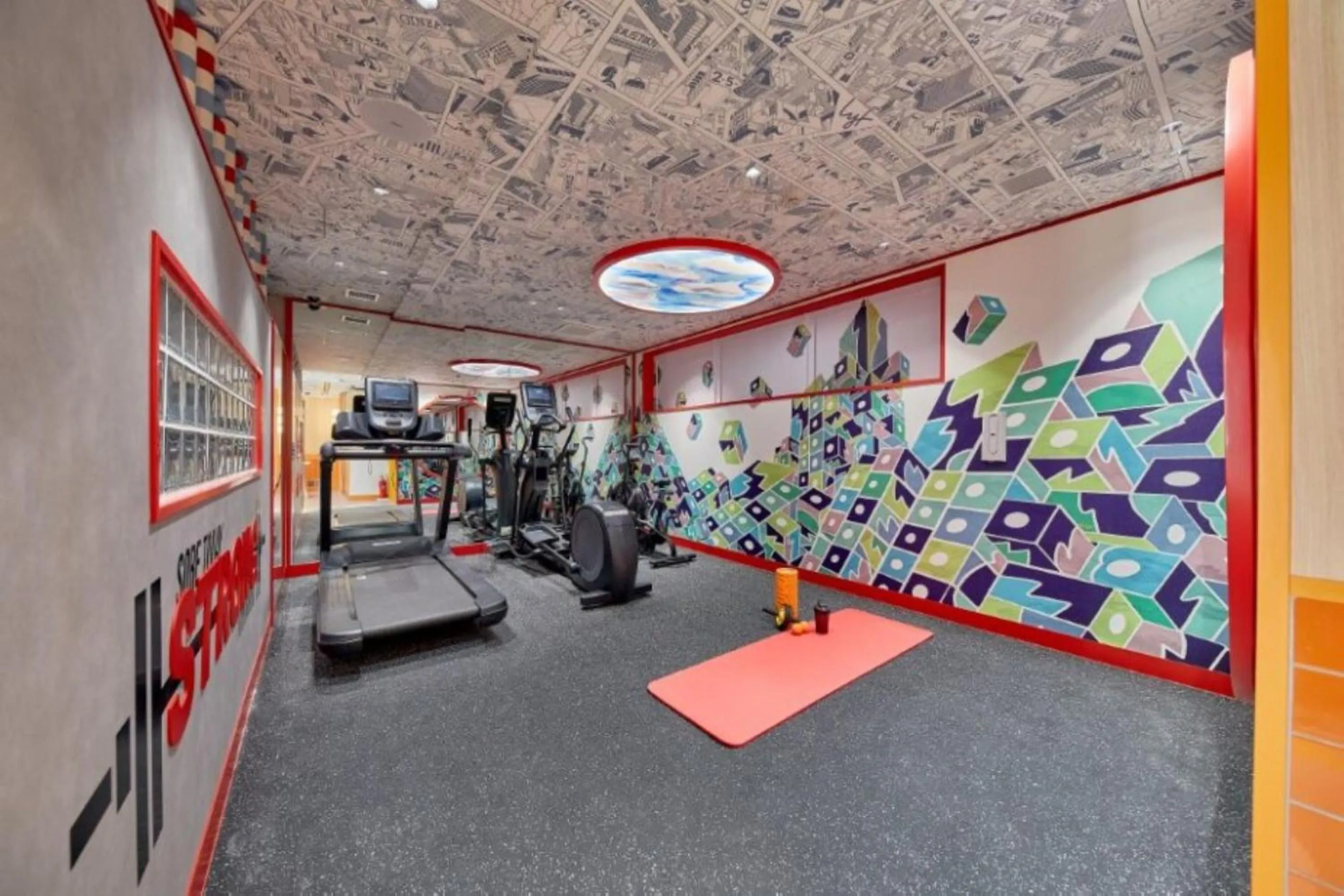 Fitness centre/facilities in lyf Ginza Tokyo