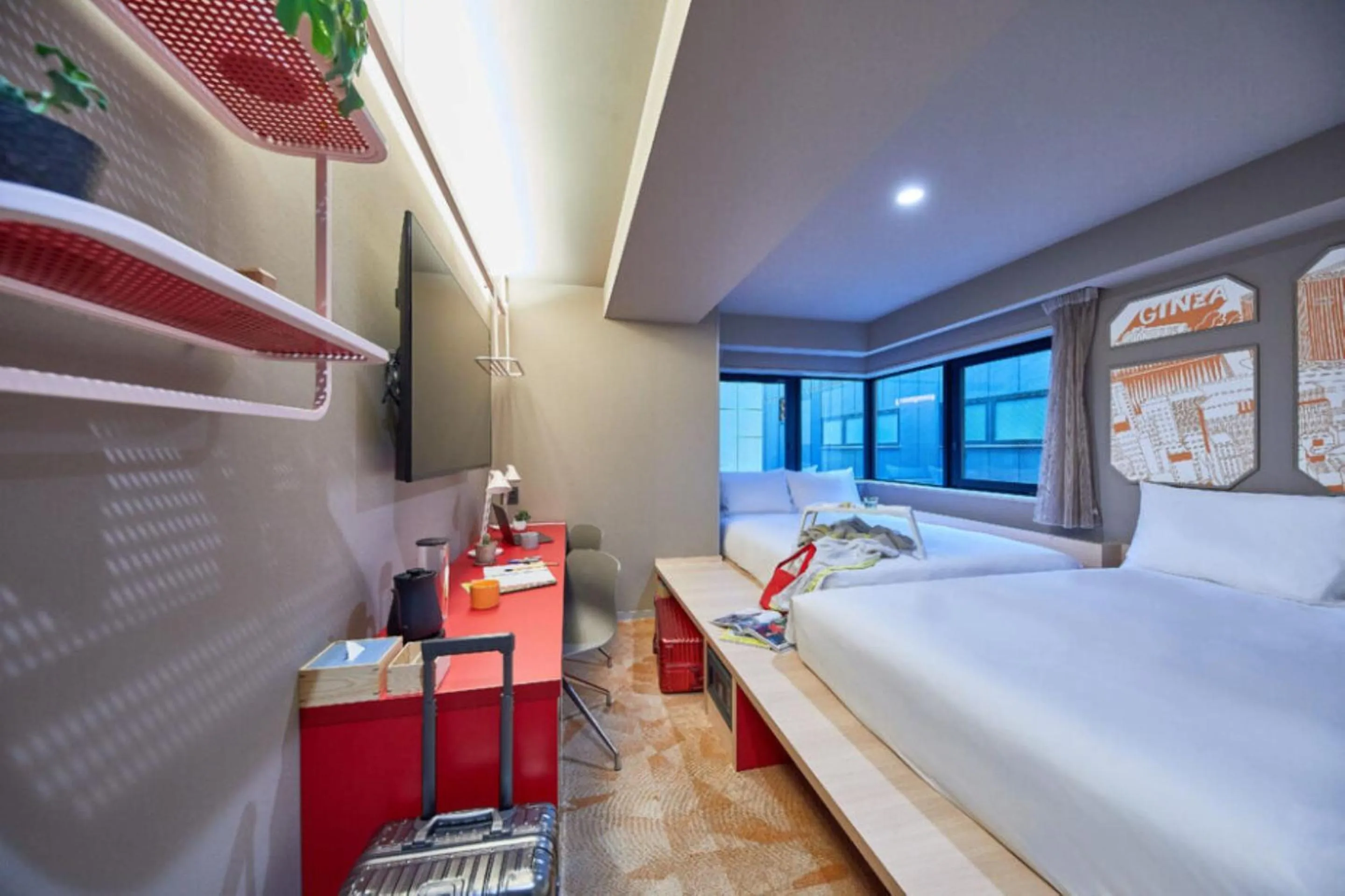 Photo of the whole room, Bed in lyf Ginza Tokyo