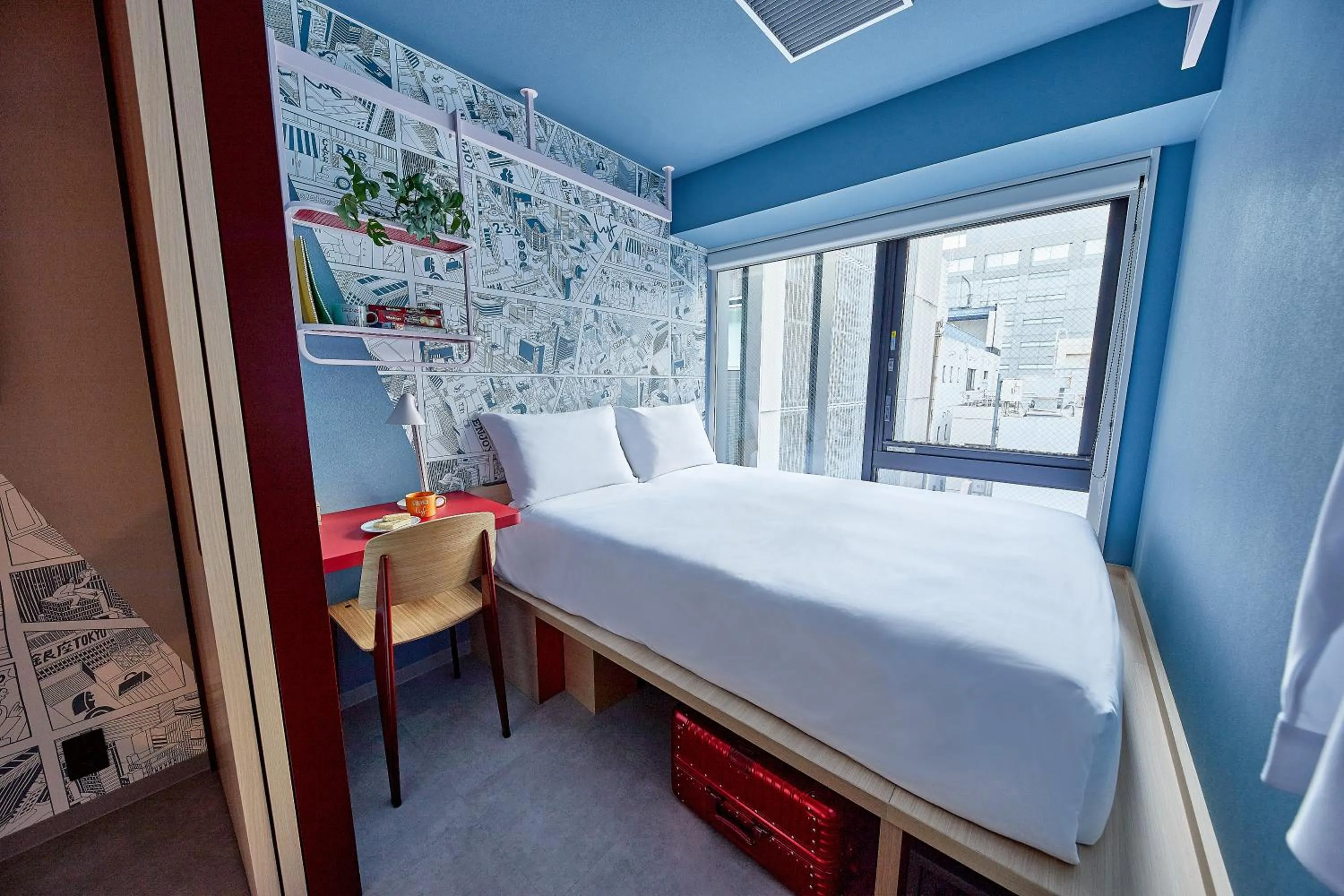 Photo of the whole room, Bed in lyf Ginza Tokyo