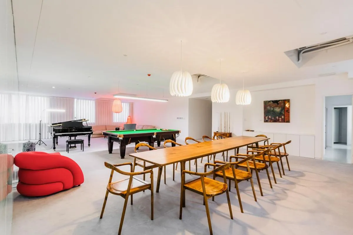 Living room in Chengdu Chengshe Hotel - Wenjiang University Town Southwest Caida Branch