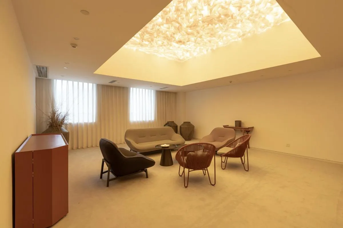 Living room in Chengdu Chengshe Hotel - Wenjiang University Town Southwest Caida Branch