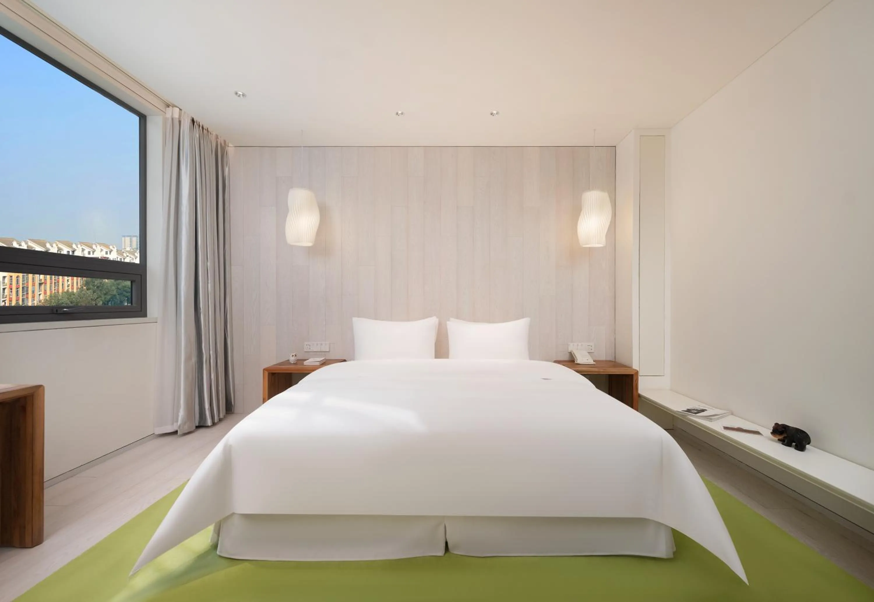 Bed in Chengdu Chengshe Hotel - Wenjiang University Town Southwest Caida Branch