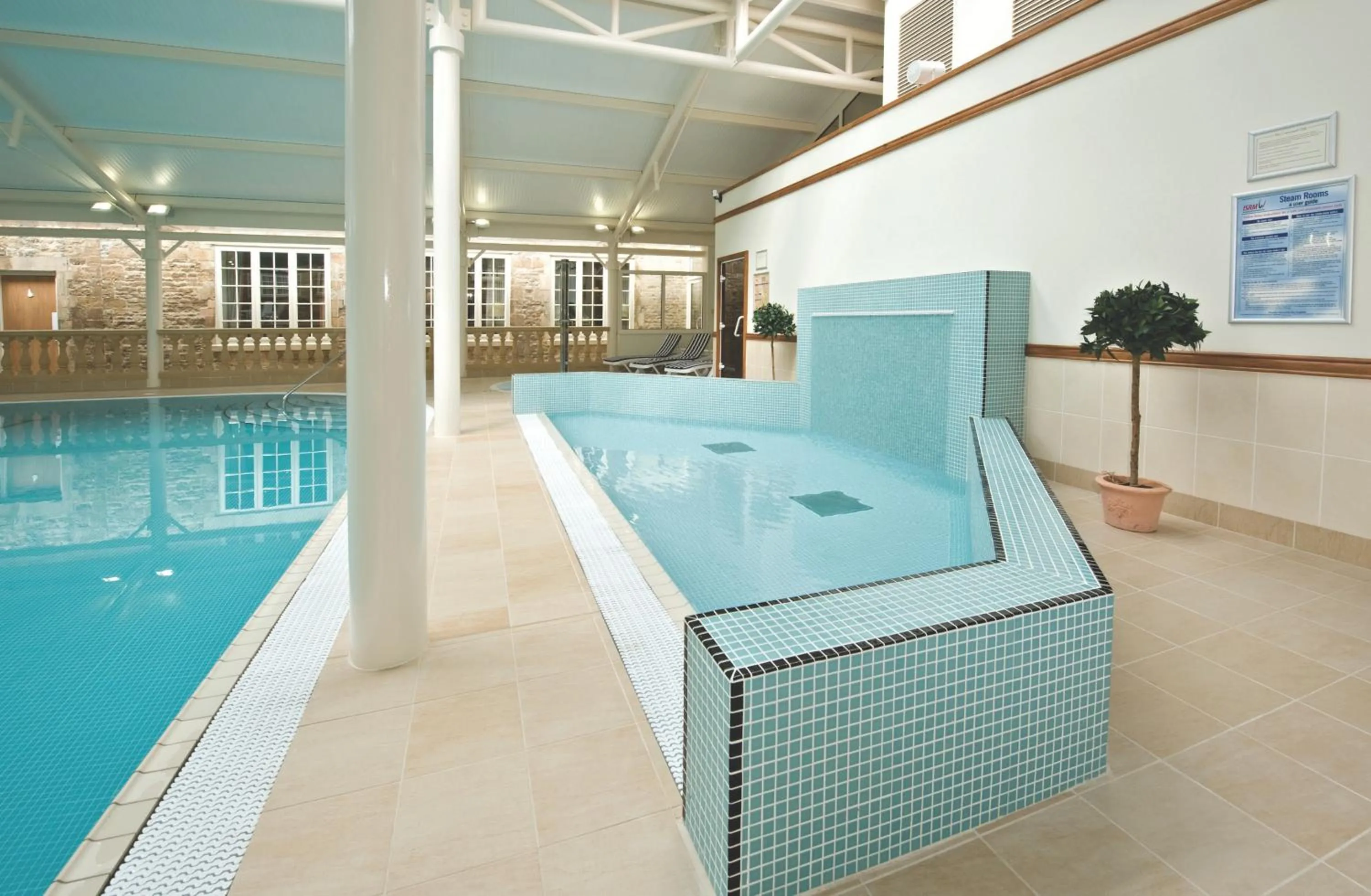 Swimming pool in Orton Hall Hotel & Spa