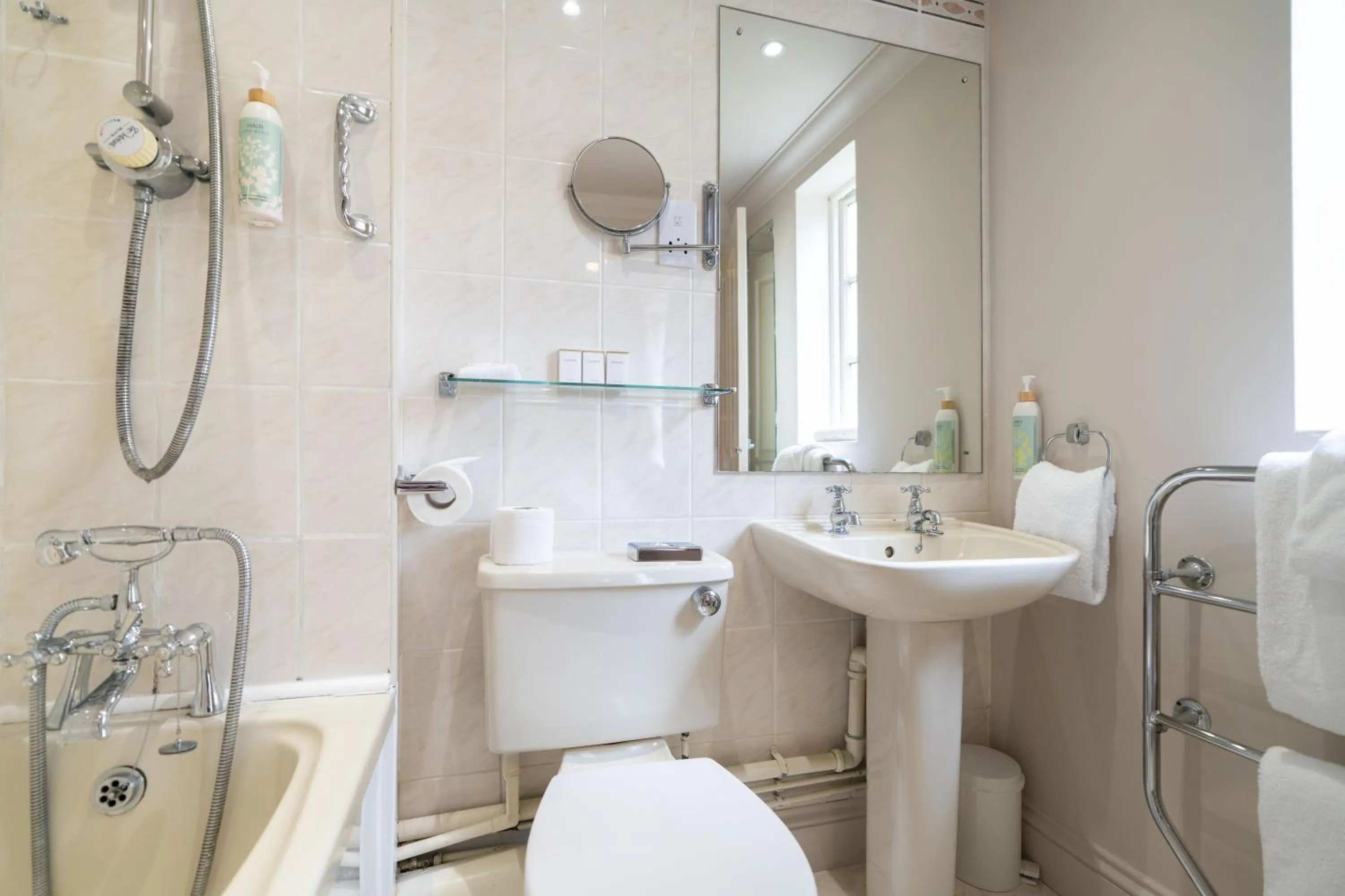 Bathroom in Orton Hall Hotel & Spa