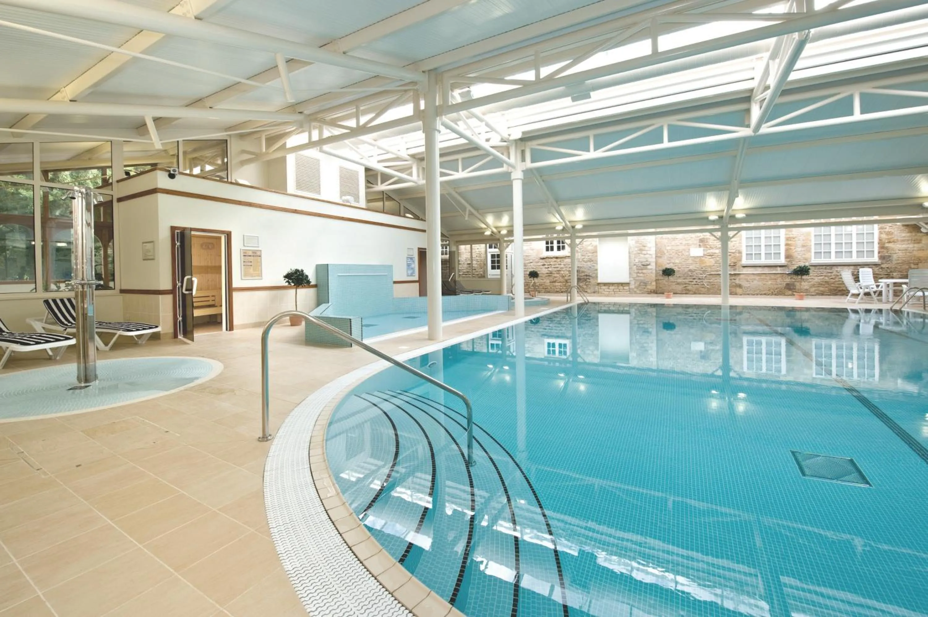 Swimming pool in Orton Hall Hotel & Spa