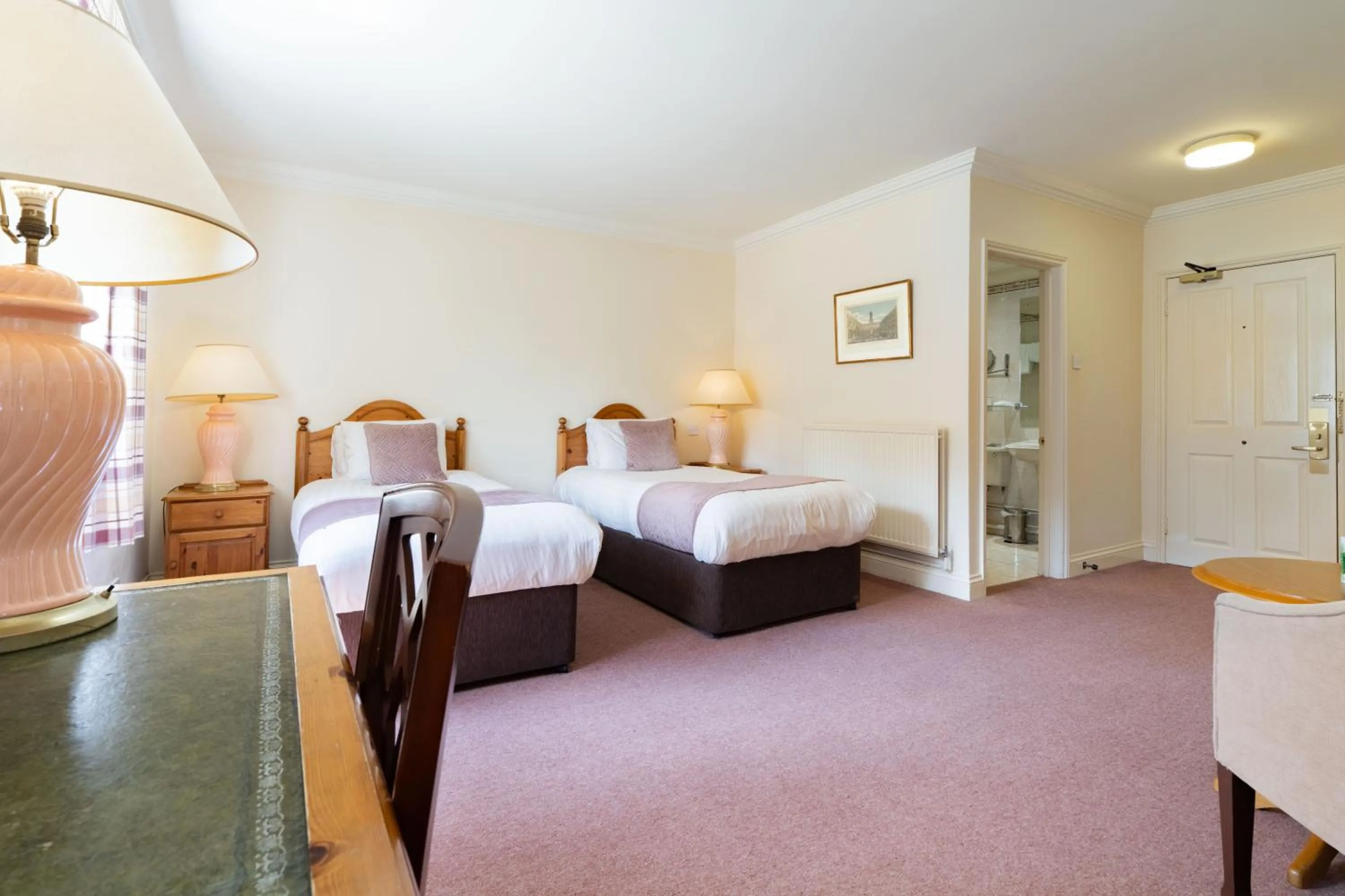 Bed in Orton Hall Hotel & Spa