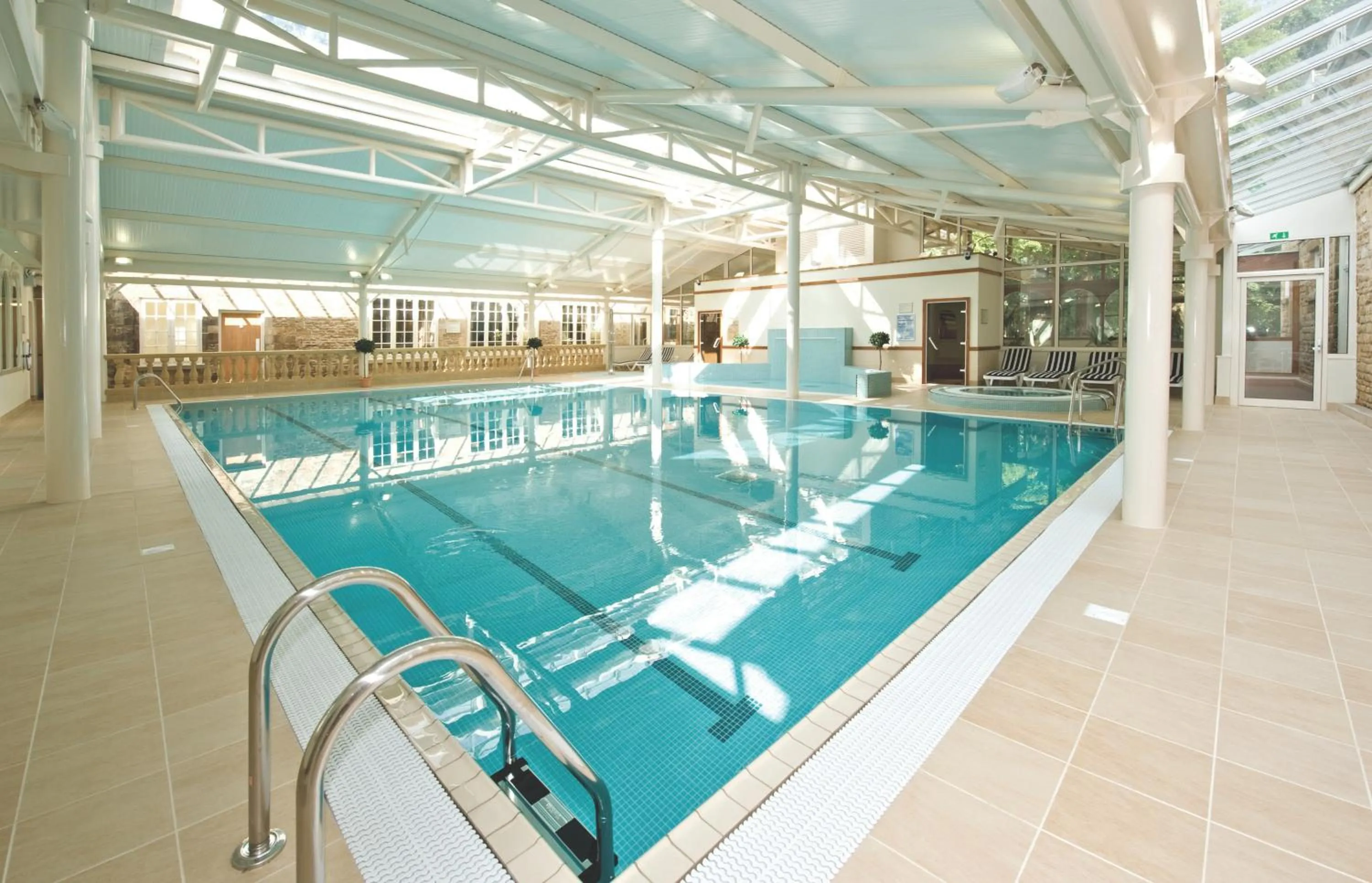 Swimming pool in Orton Hall Hotel & Spa