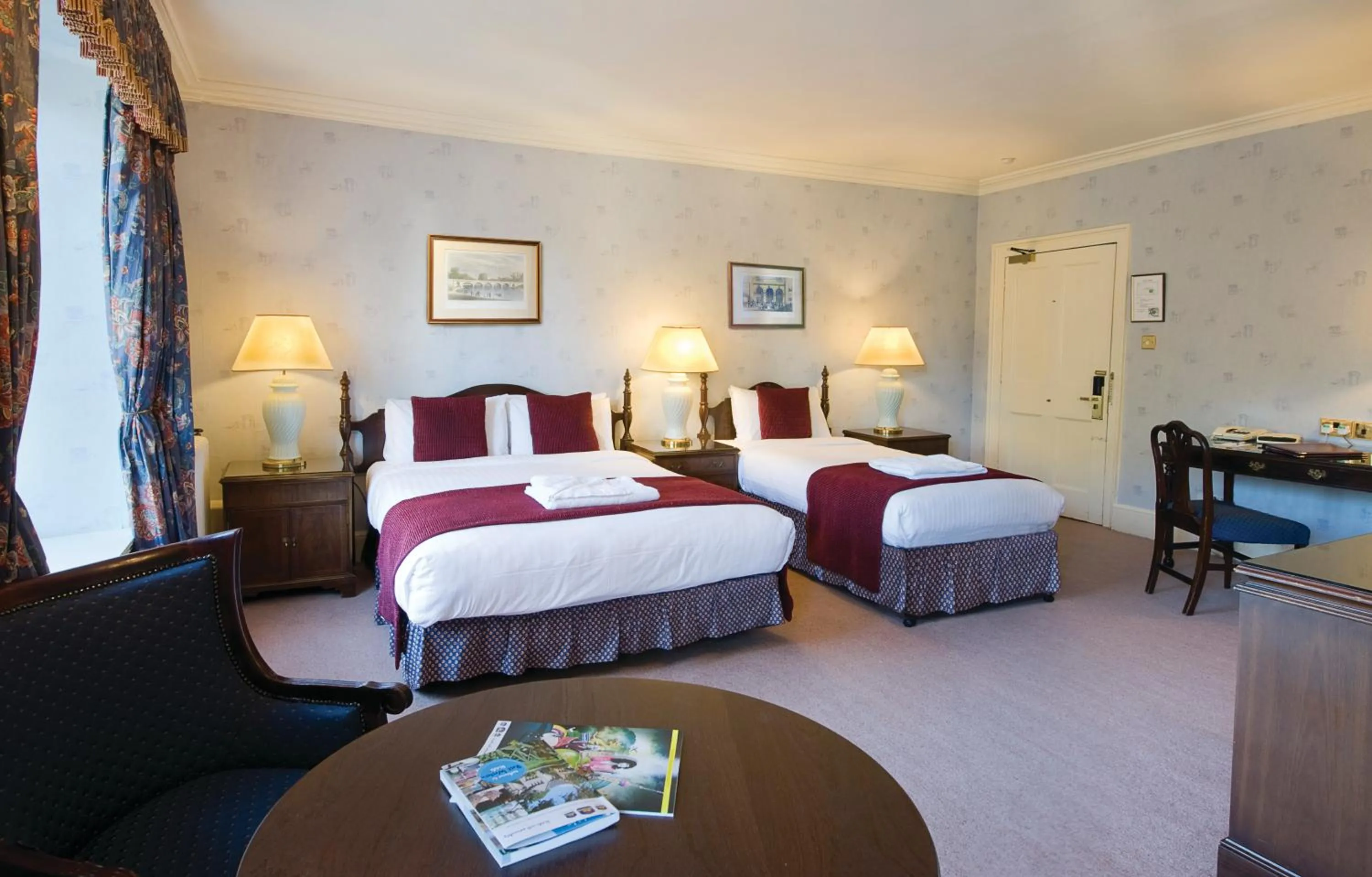 Shower, Bed in Orton Hall Hotel & Spa