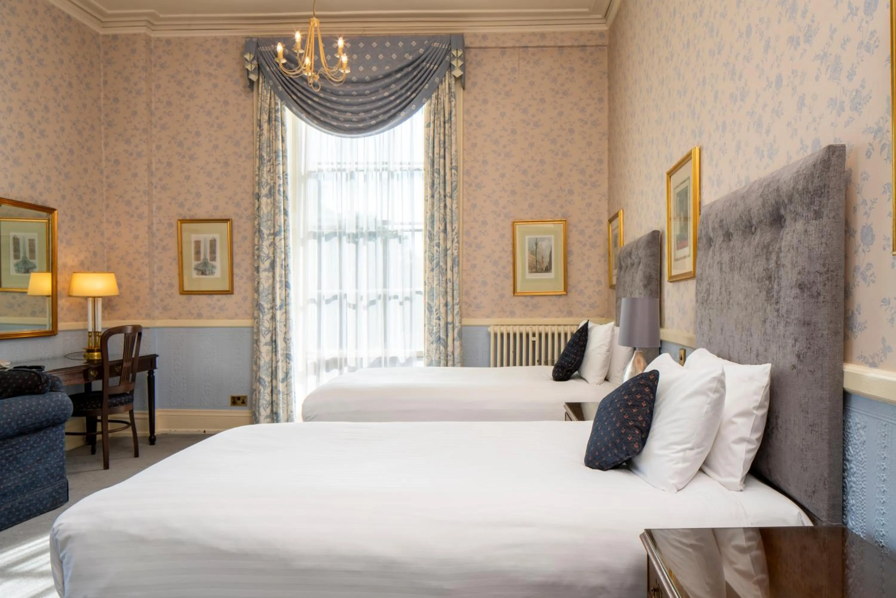 Bed in Orton Hall Hotel & Spa