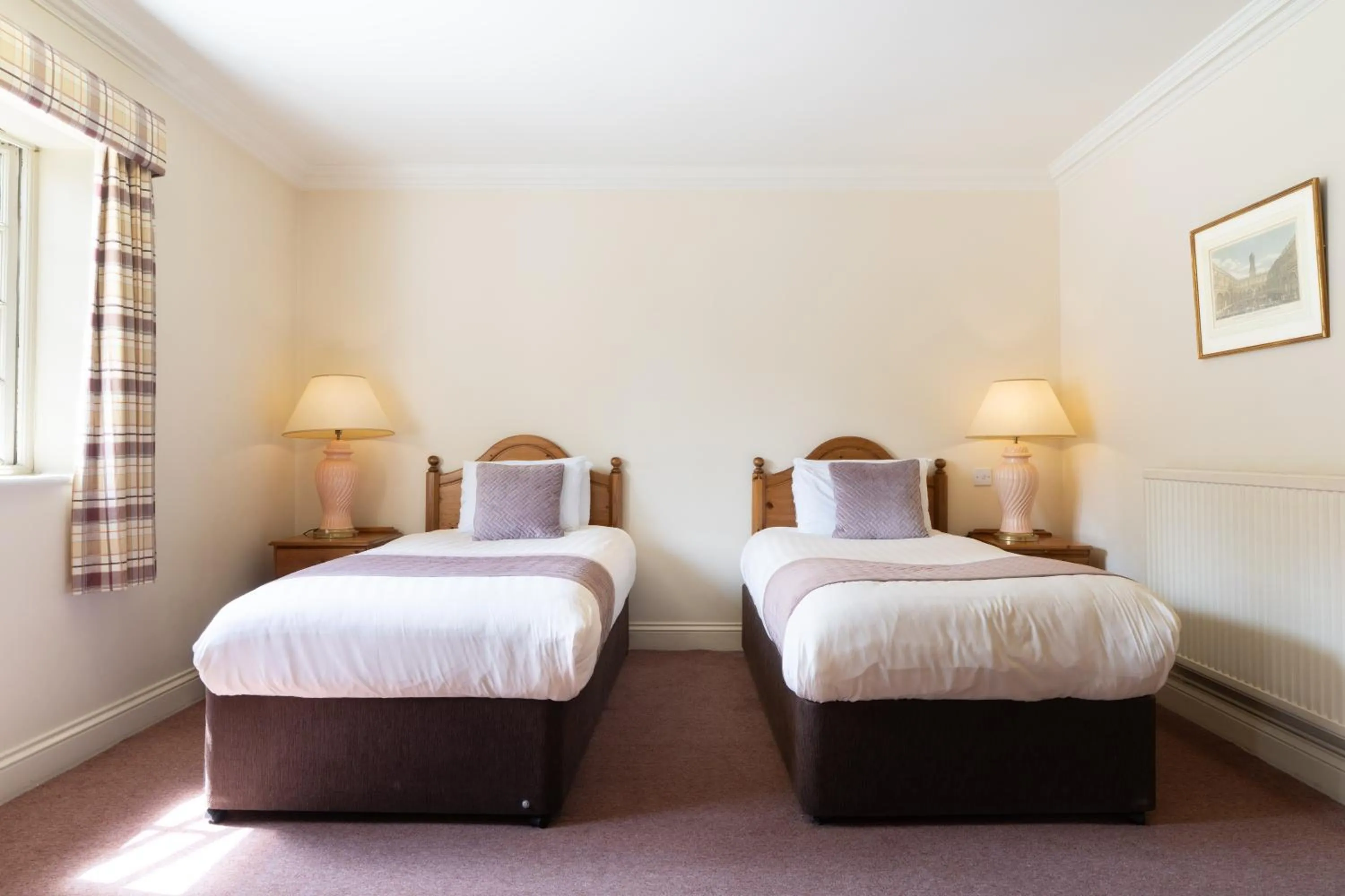 Bed in Orton Hall Hotel & Spa