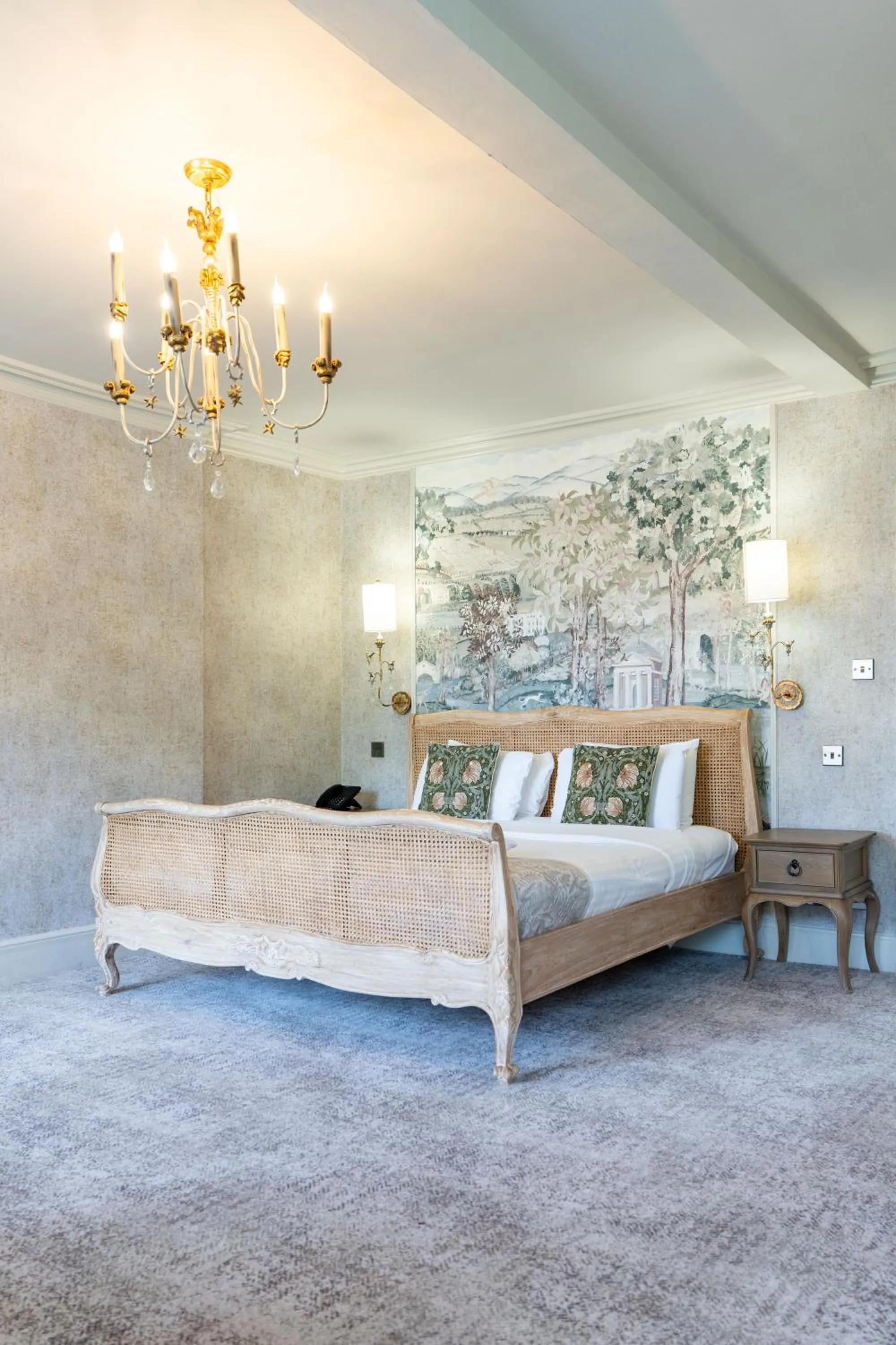 Bed in Orton Hall Hotel & Spa