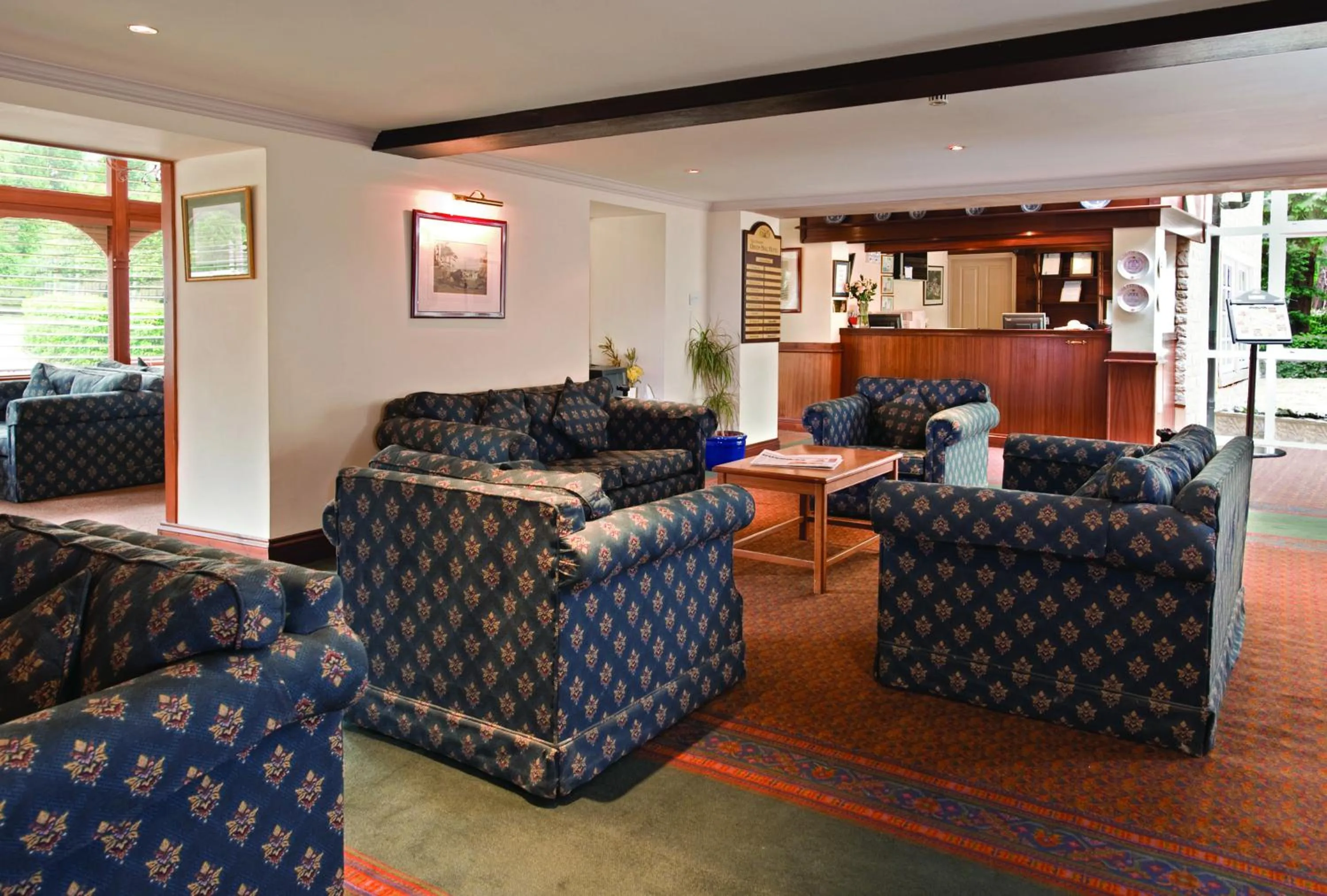 Lobby or reception in Orton Hall Hotel & Spa