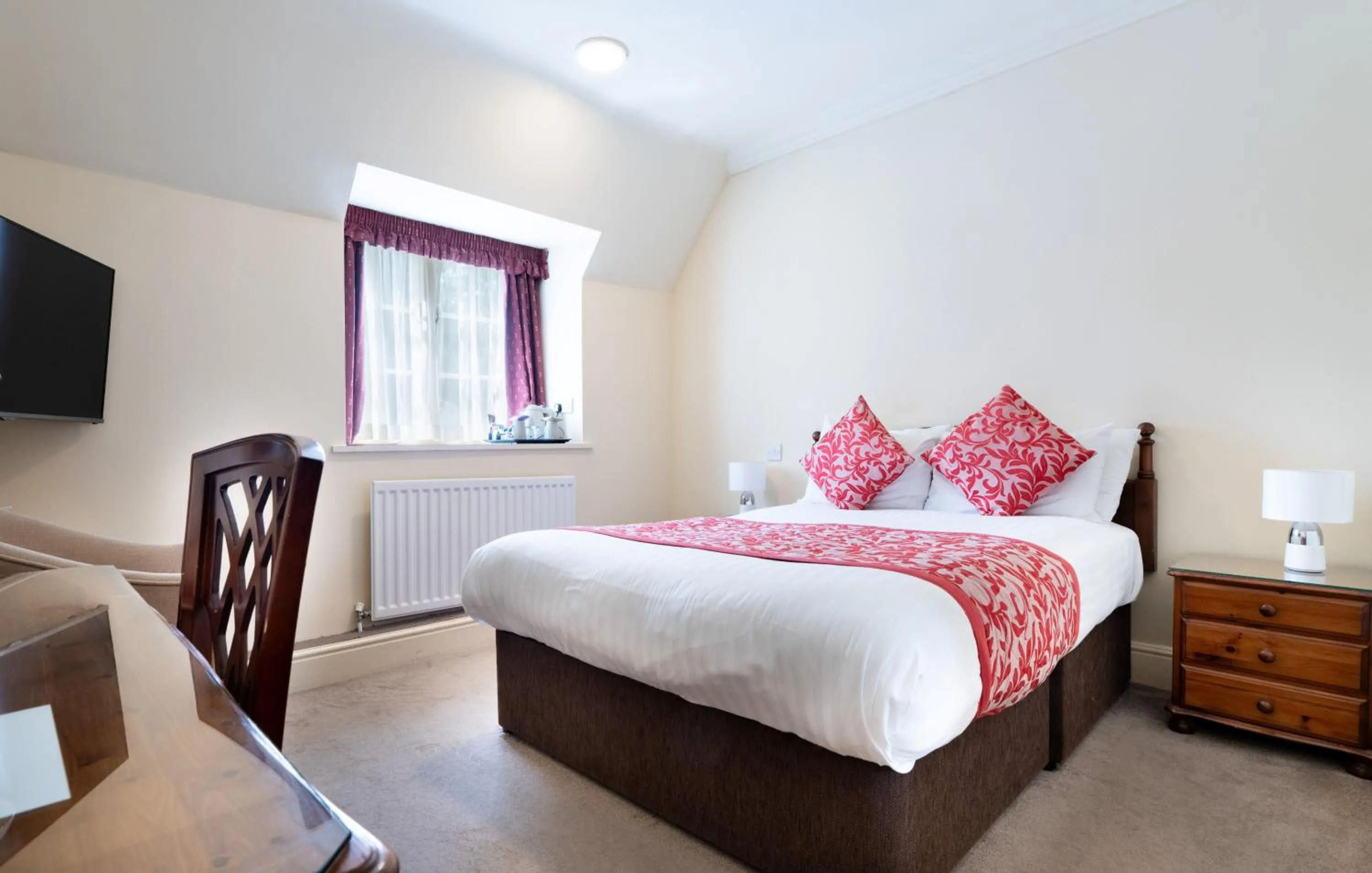 Bed in Orton Hall Hotel & Spa