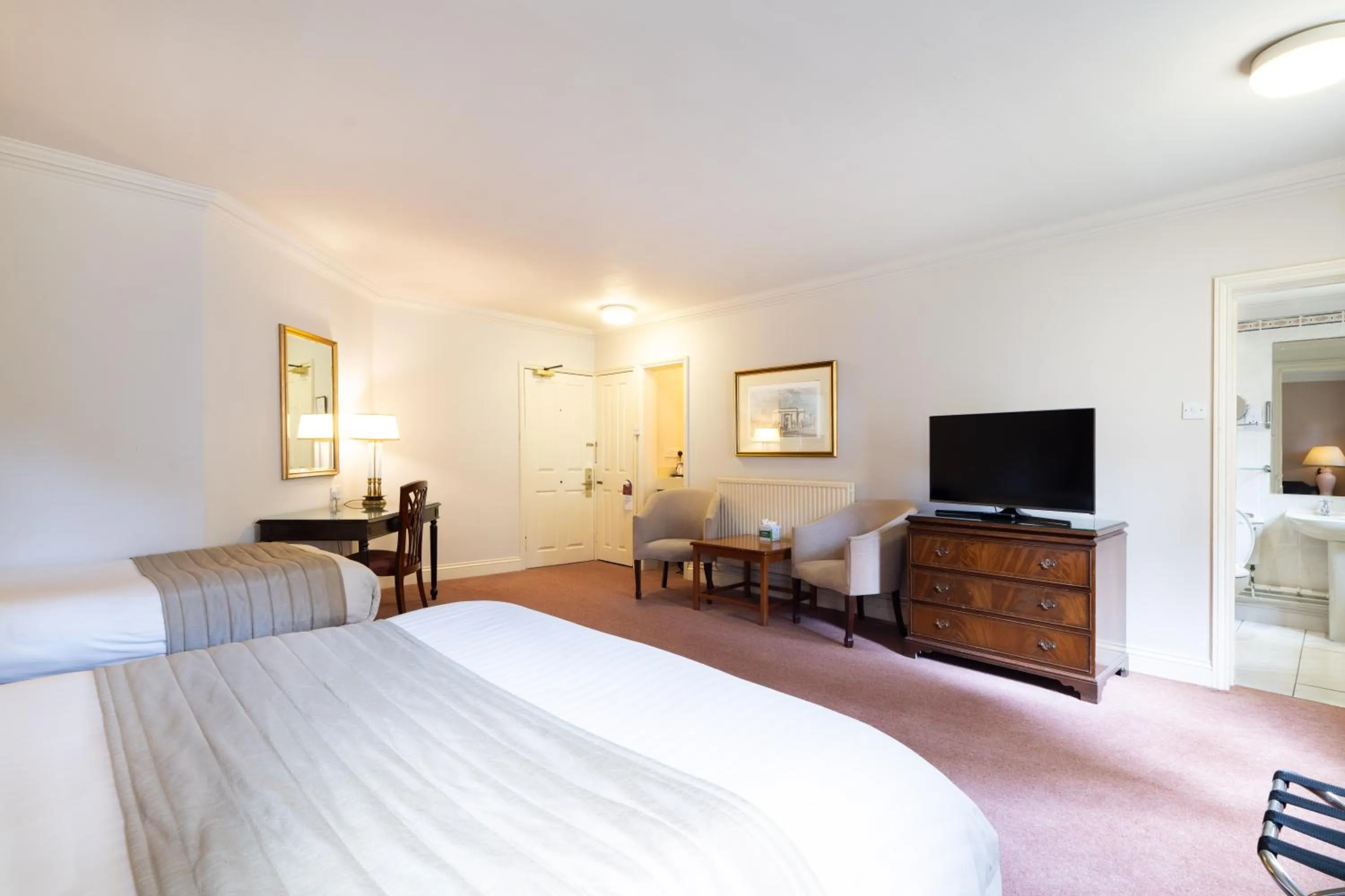 Bed in Orton Hall Hotel & Spa