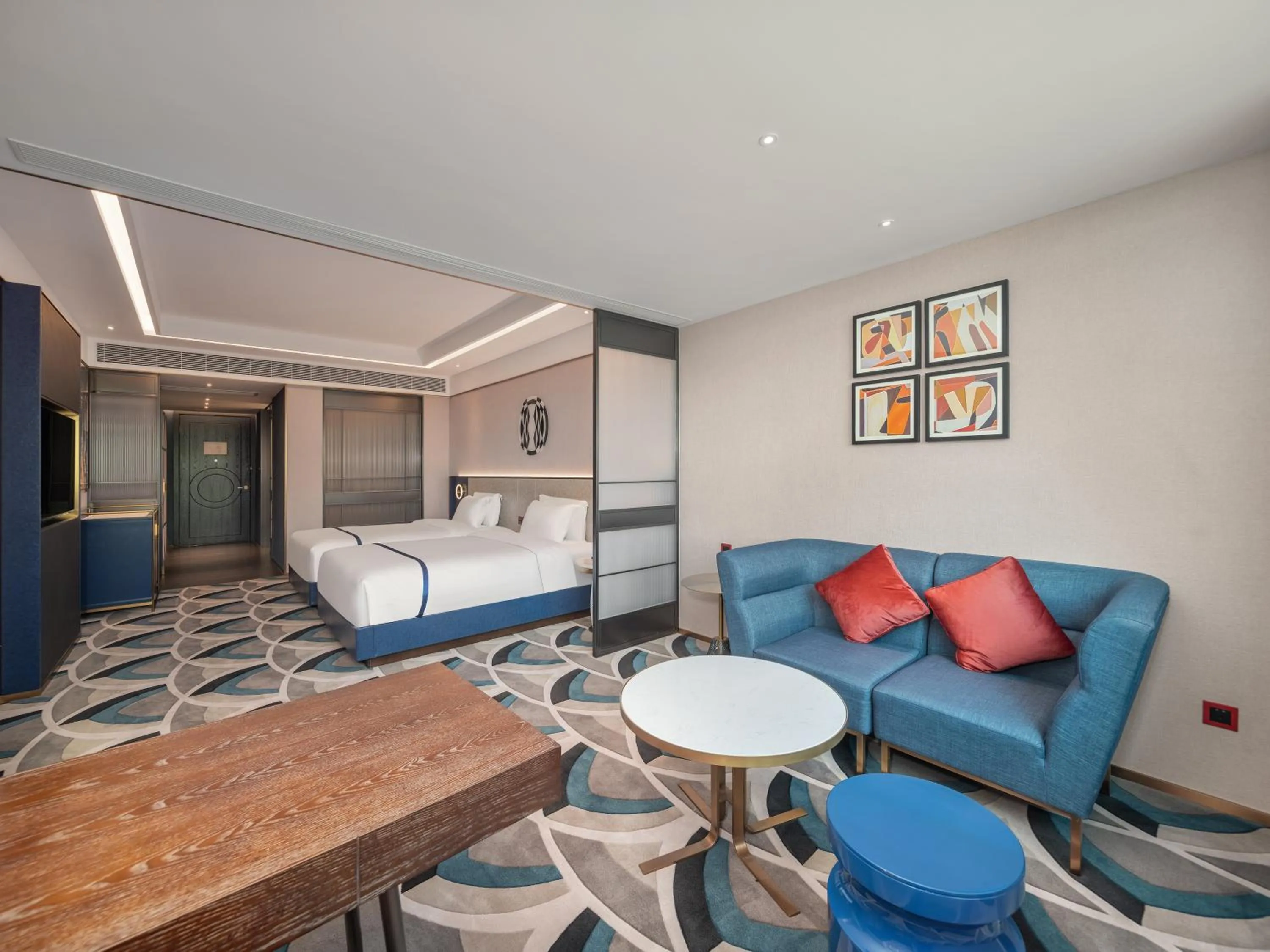 Seating area in 西安钟楼枫渡酒店永兴坊地铁站店