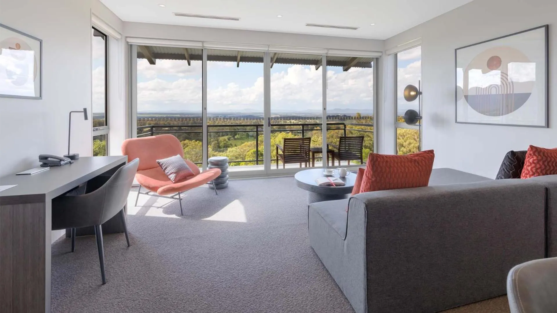 Living room in Elysia Wellness Retreat