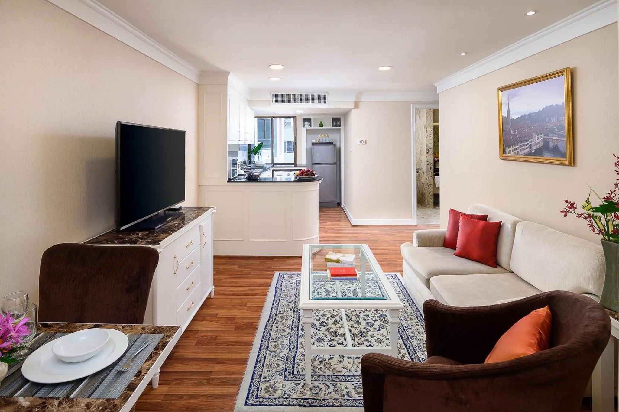 Living room in Court Wing Hotel Sukhumvit Bangkok