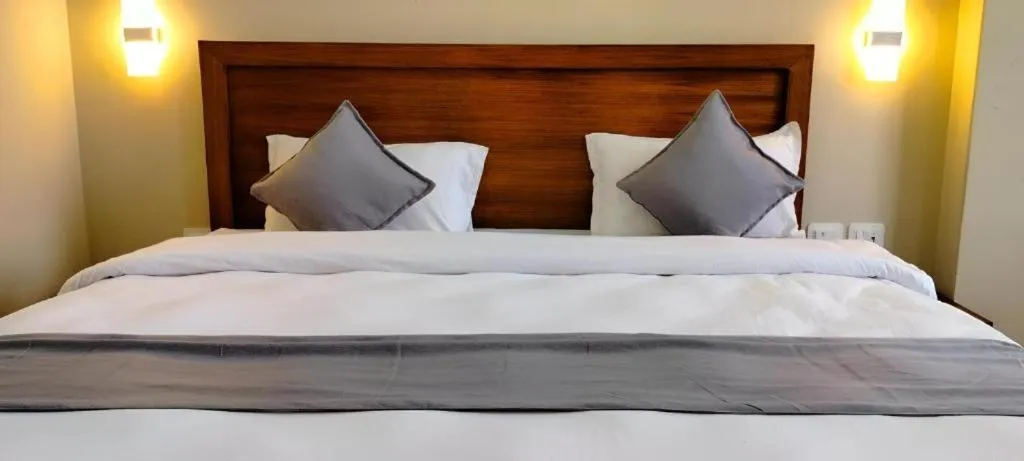 Bed in Hotel Gulmohar