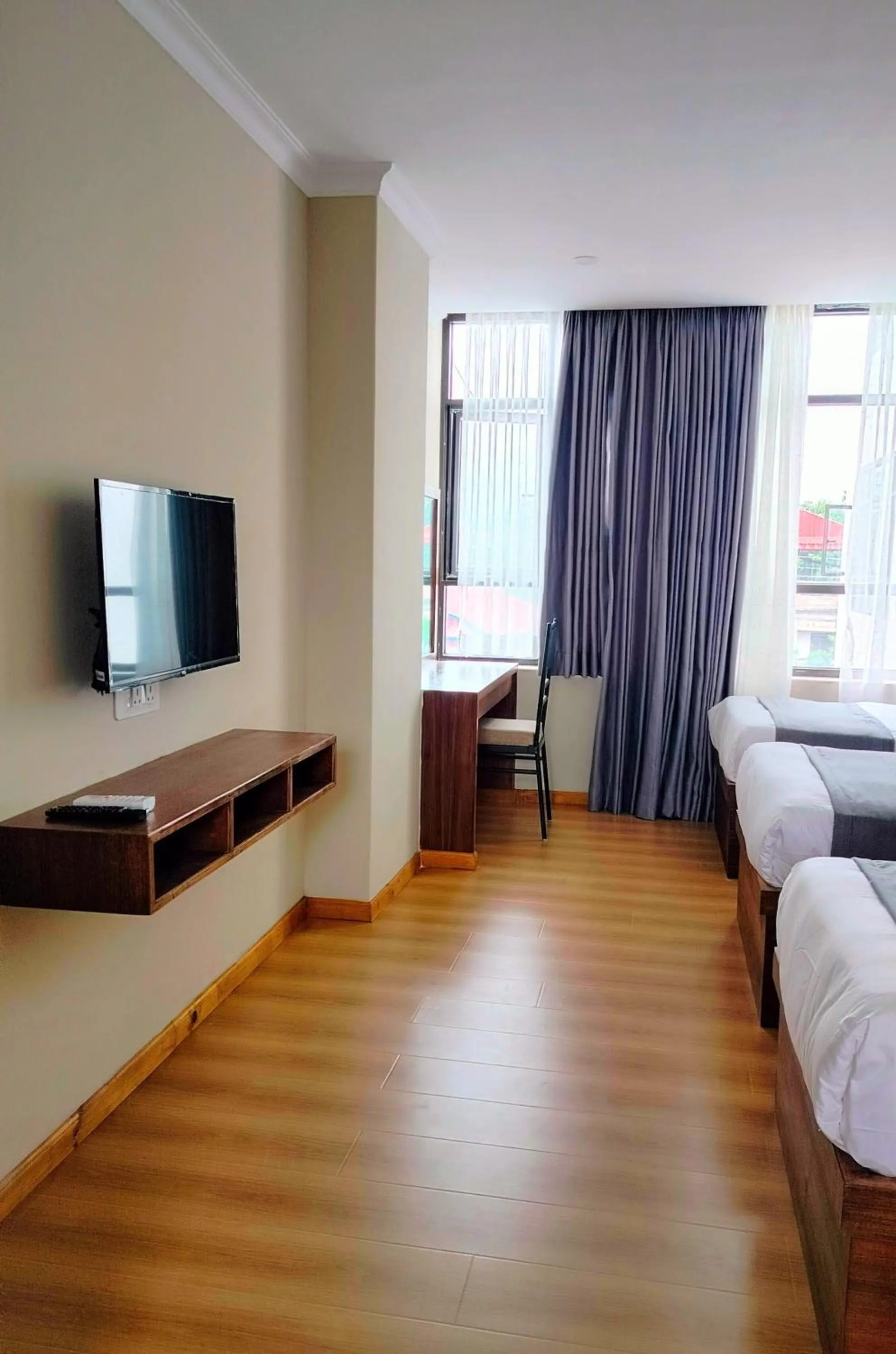 Bed in Hotel Gulmohar