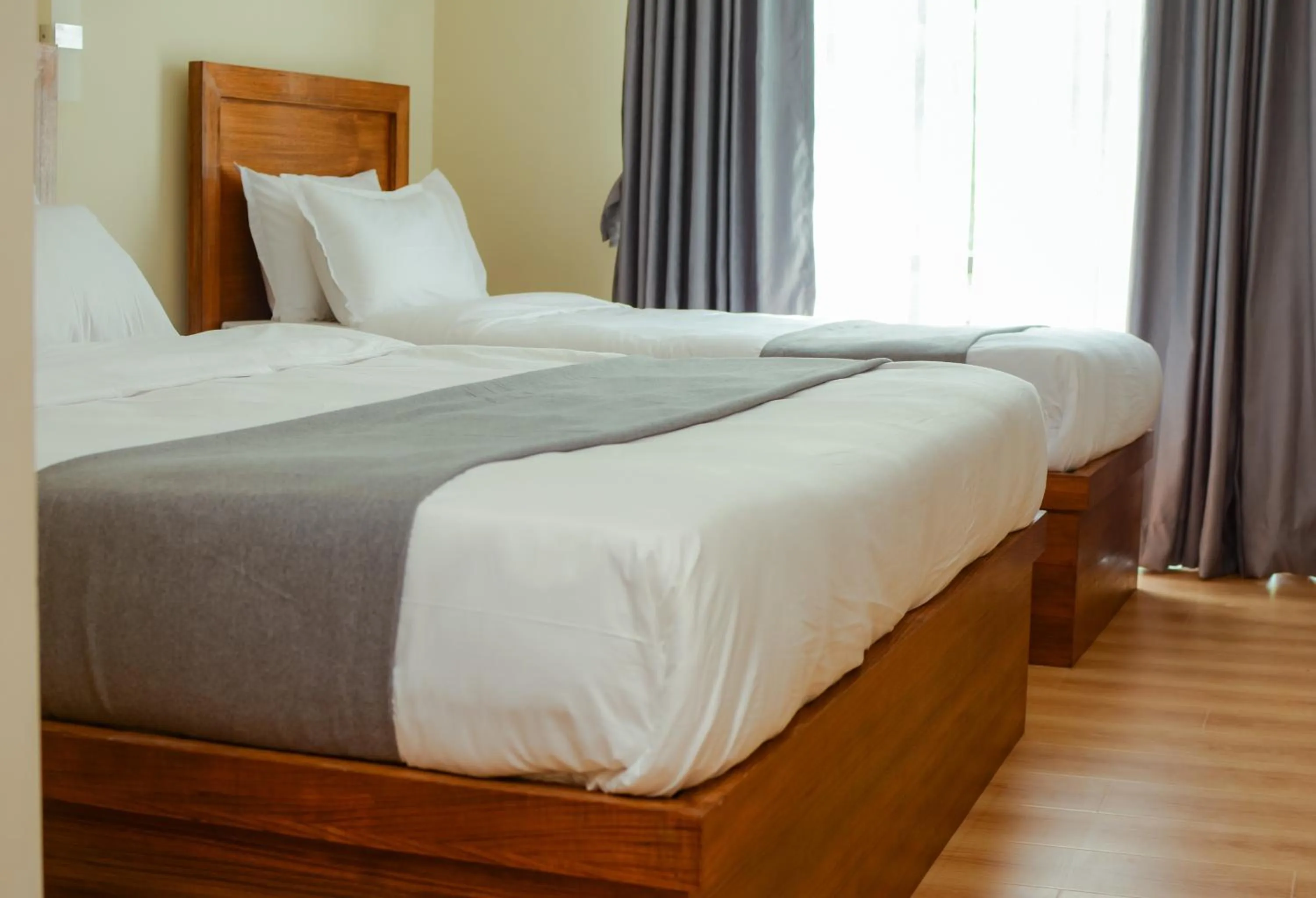 Bed in Hotel Gulmohar