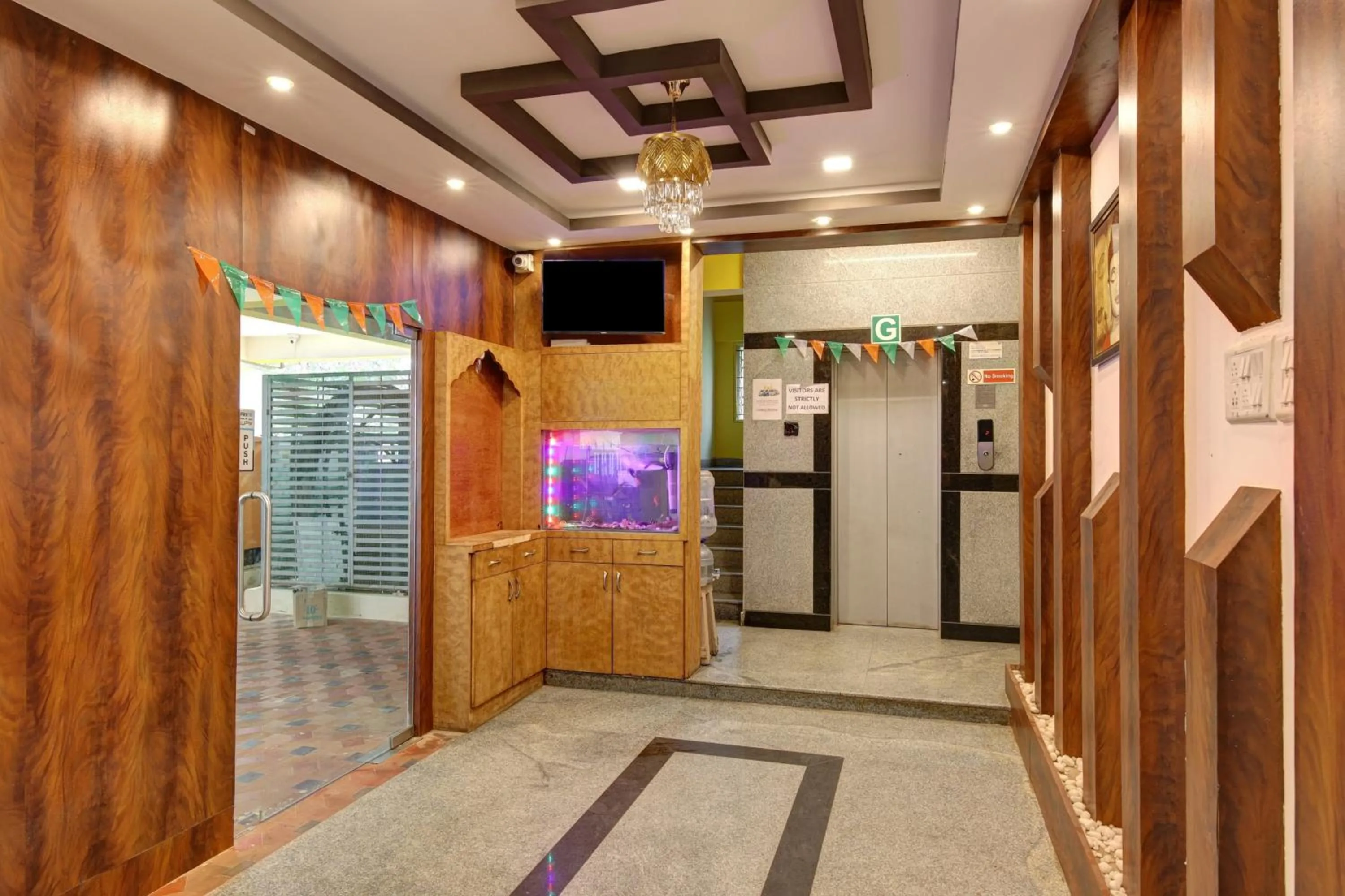 Lobby or reception in Hotel O Metro Inn Manyata