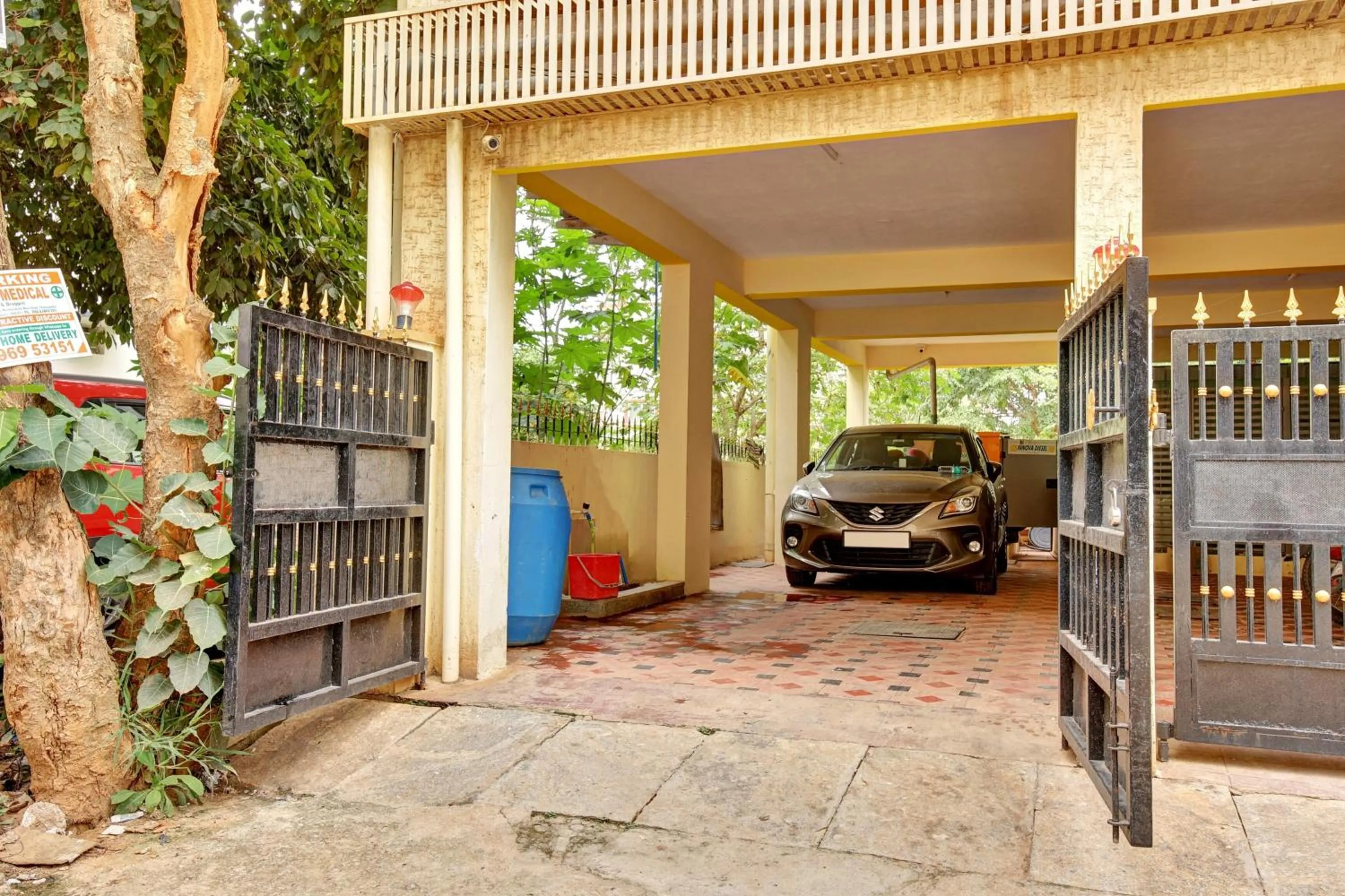 Facade/entrance in Hotel O Metro Inn Manyata