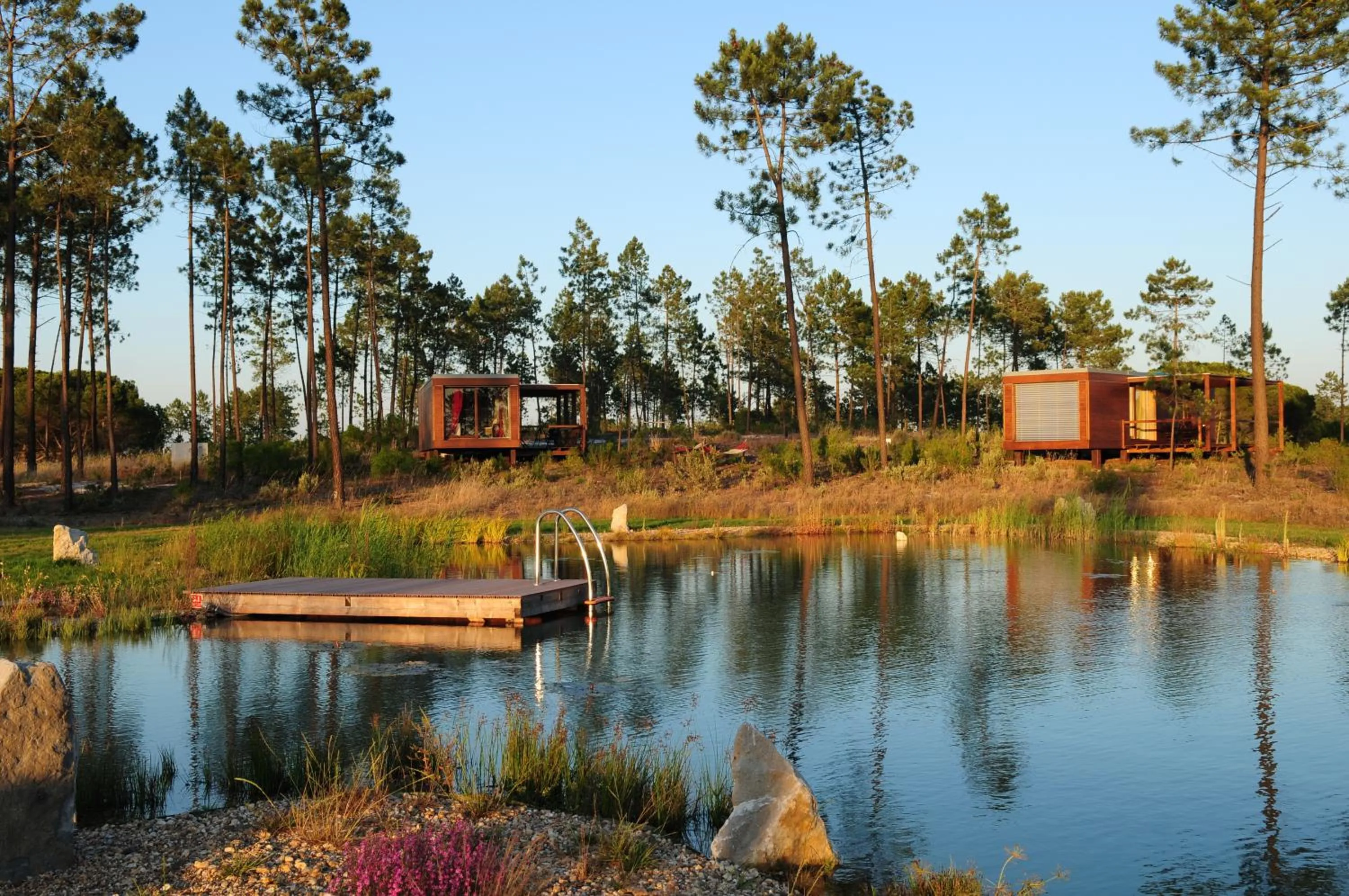 Lake view in Cocoon Eco Design Lodges