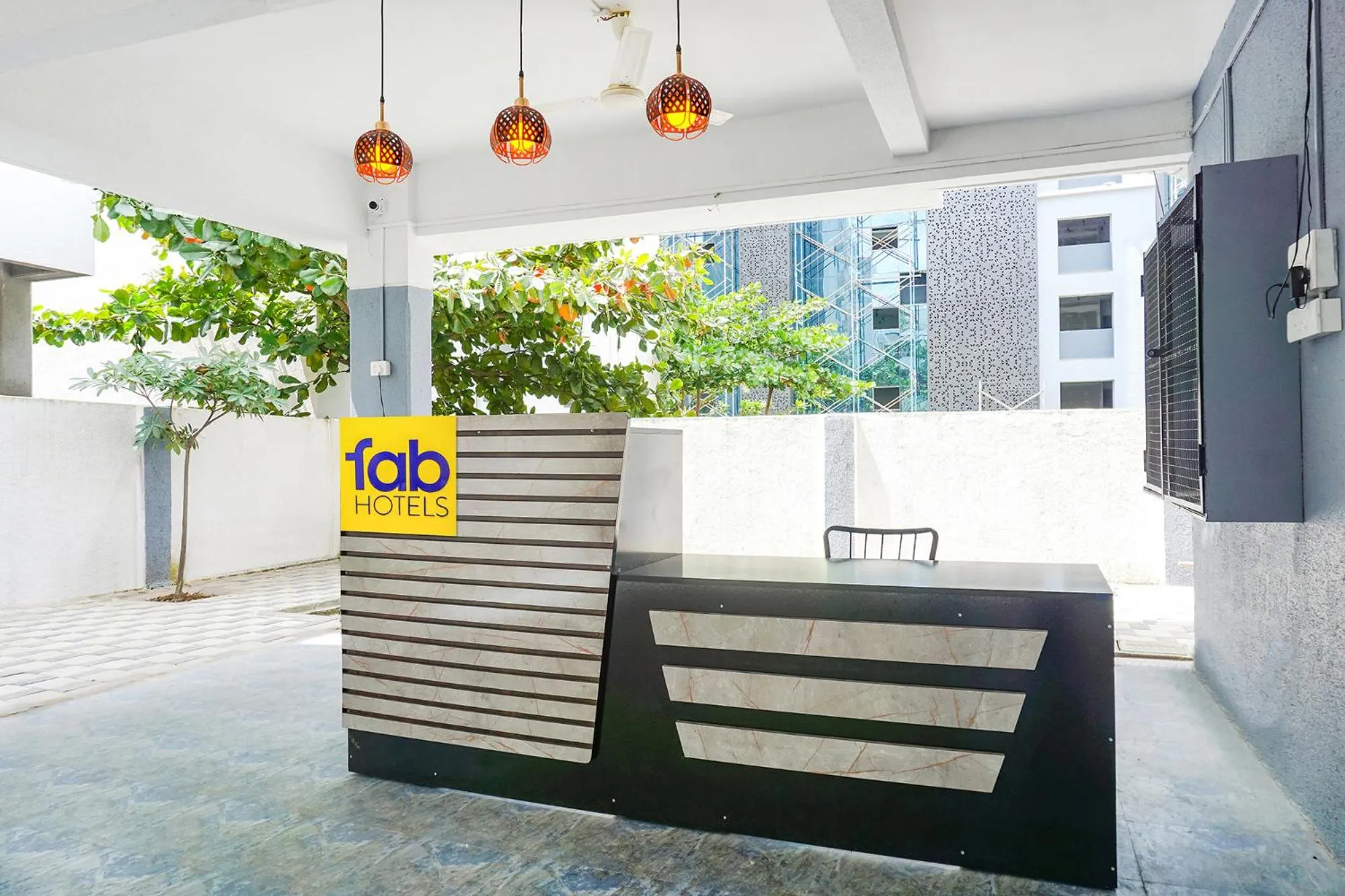 Lobby or reception in FabHotel Skyline I - Nr Baner Hill