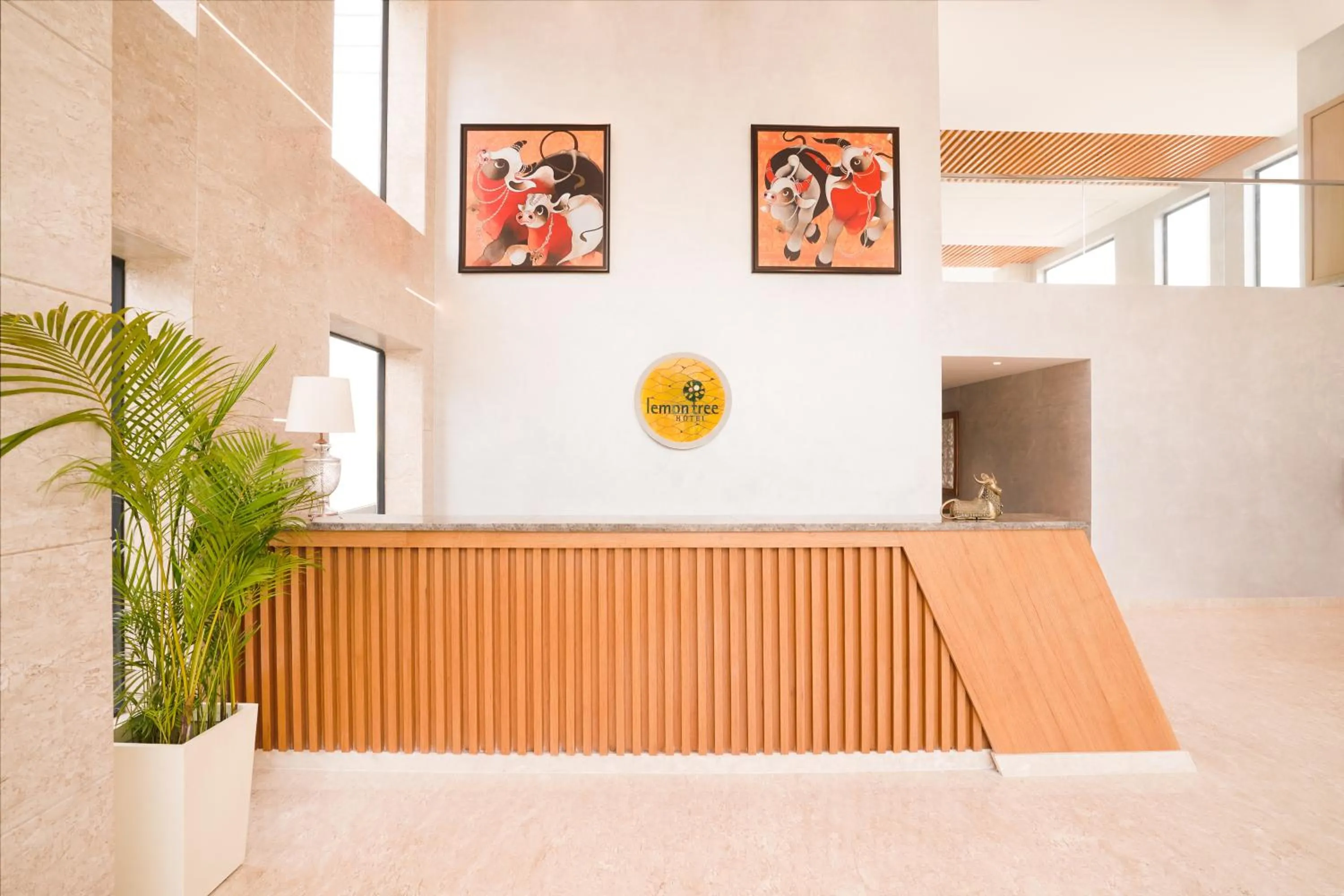 Lobby or reception in Lemon Tree Hotel, Haridwar