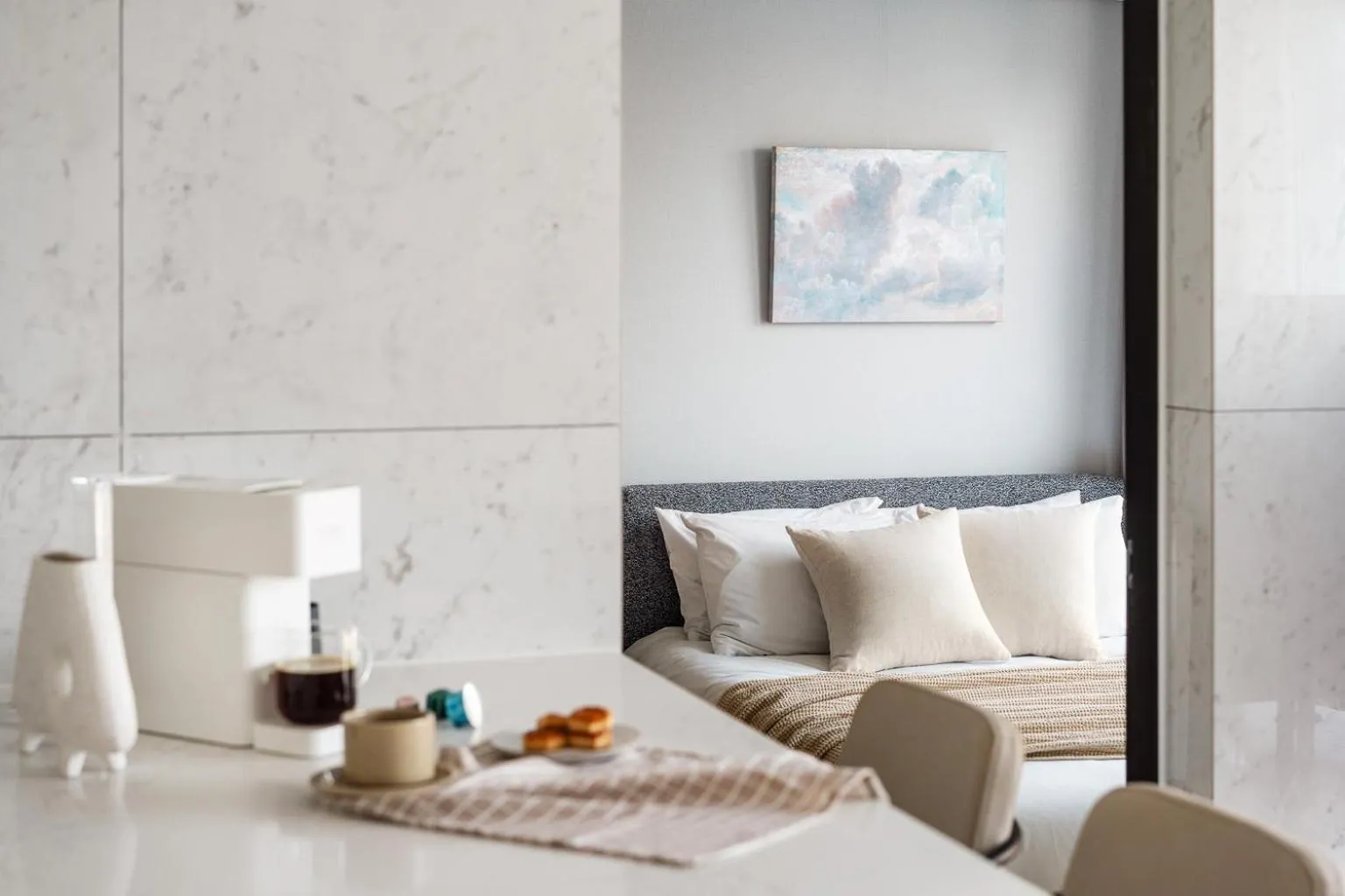 Bed in Le Collective Gangnam SAC Roium