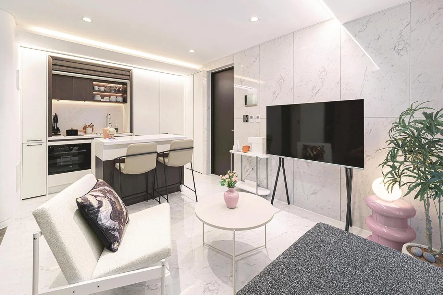 TV and multimedia in Le Collective Gangnam SAC Roium