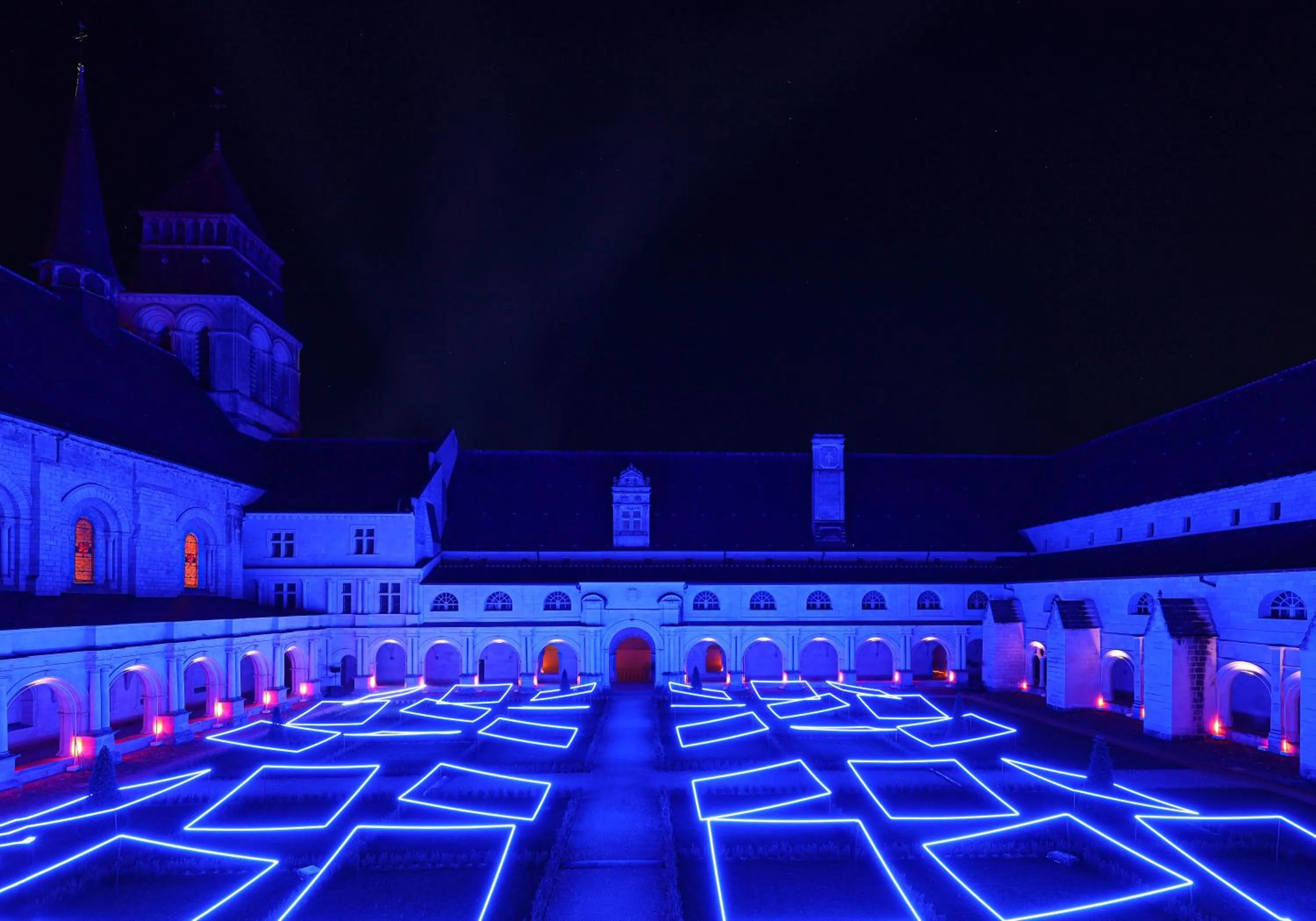 Landmark view in Fontevraud L'Ermitage