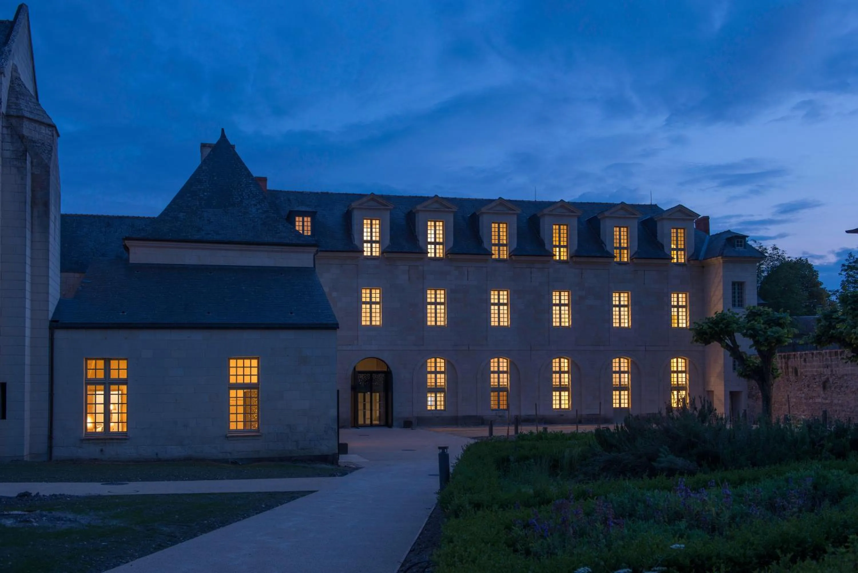 Facade/entrance in Fontevraud L'Ermitage