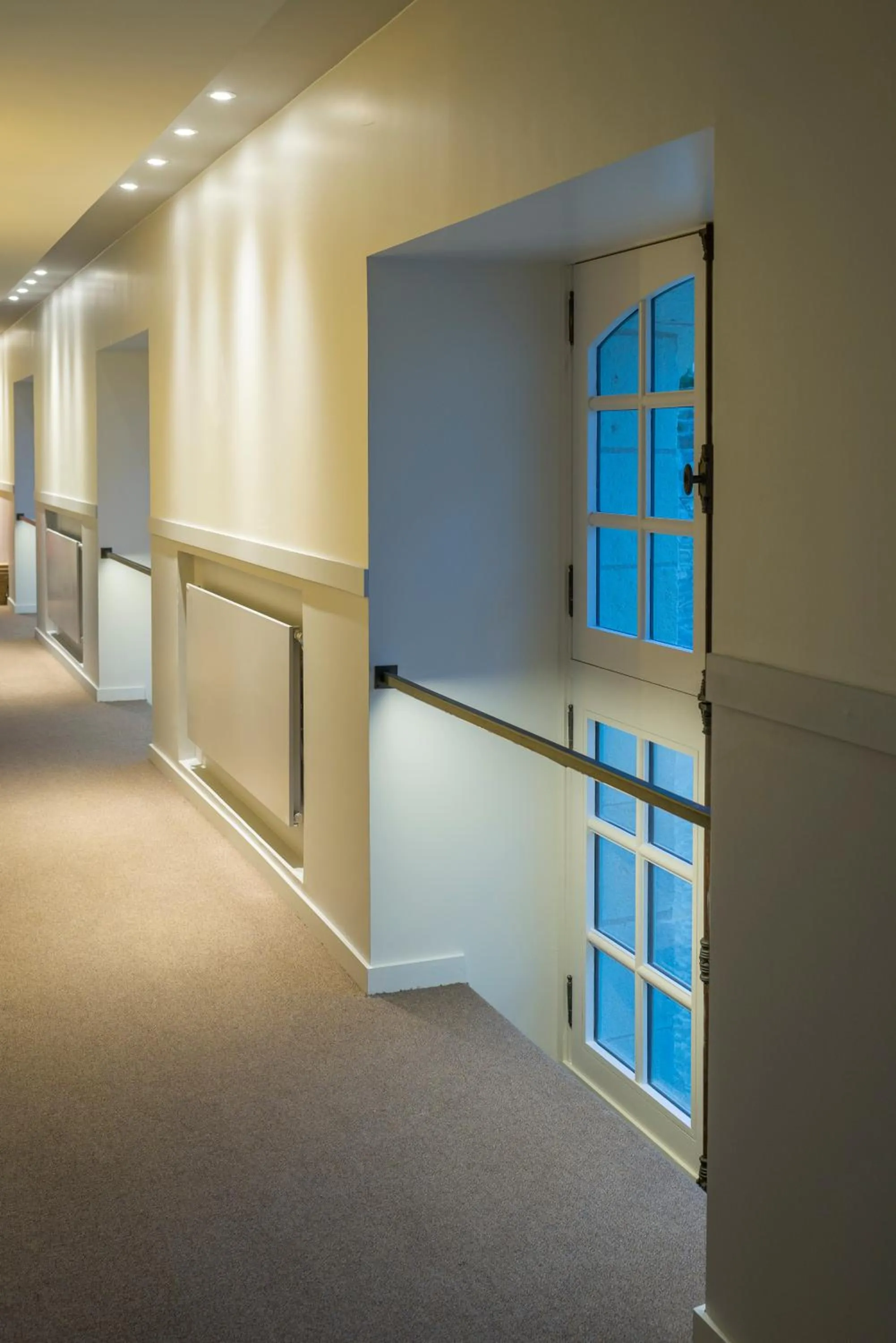 Decorative detail in Fontevraud L'Ermitage