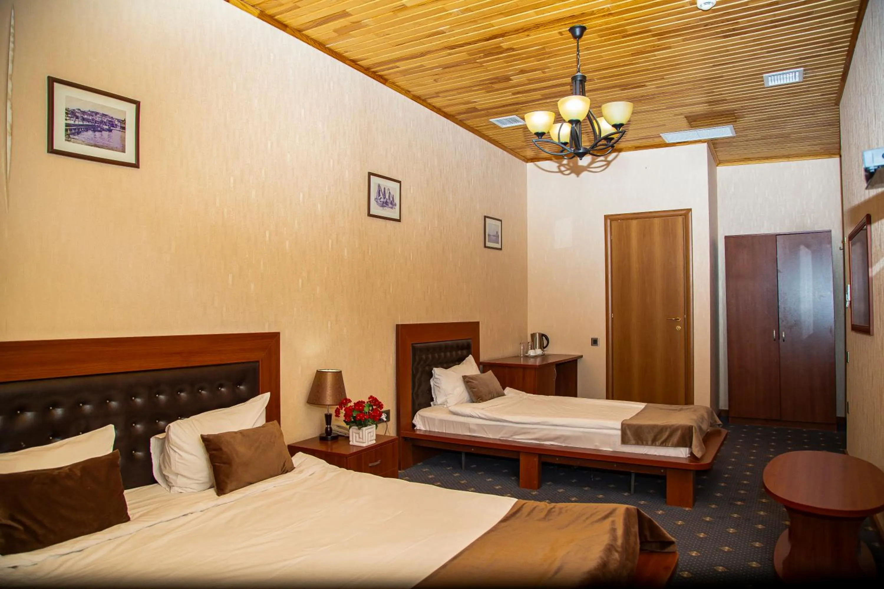 Bed in Du Port Boutique Hotel