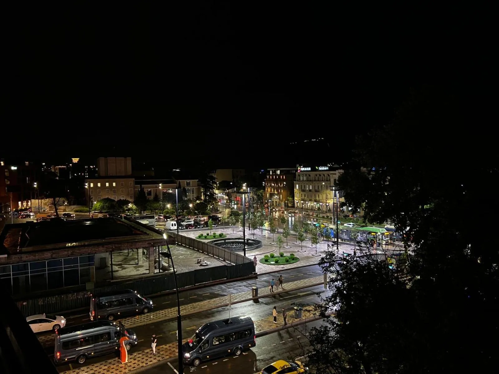 City view in Apart leitmotif