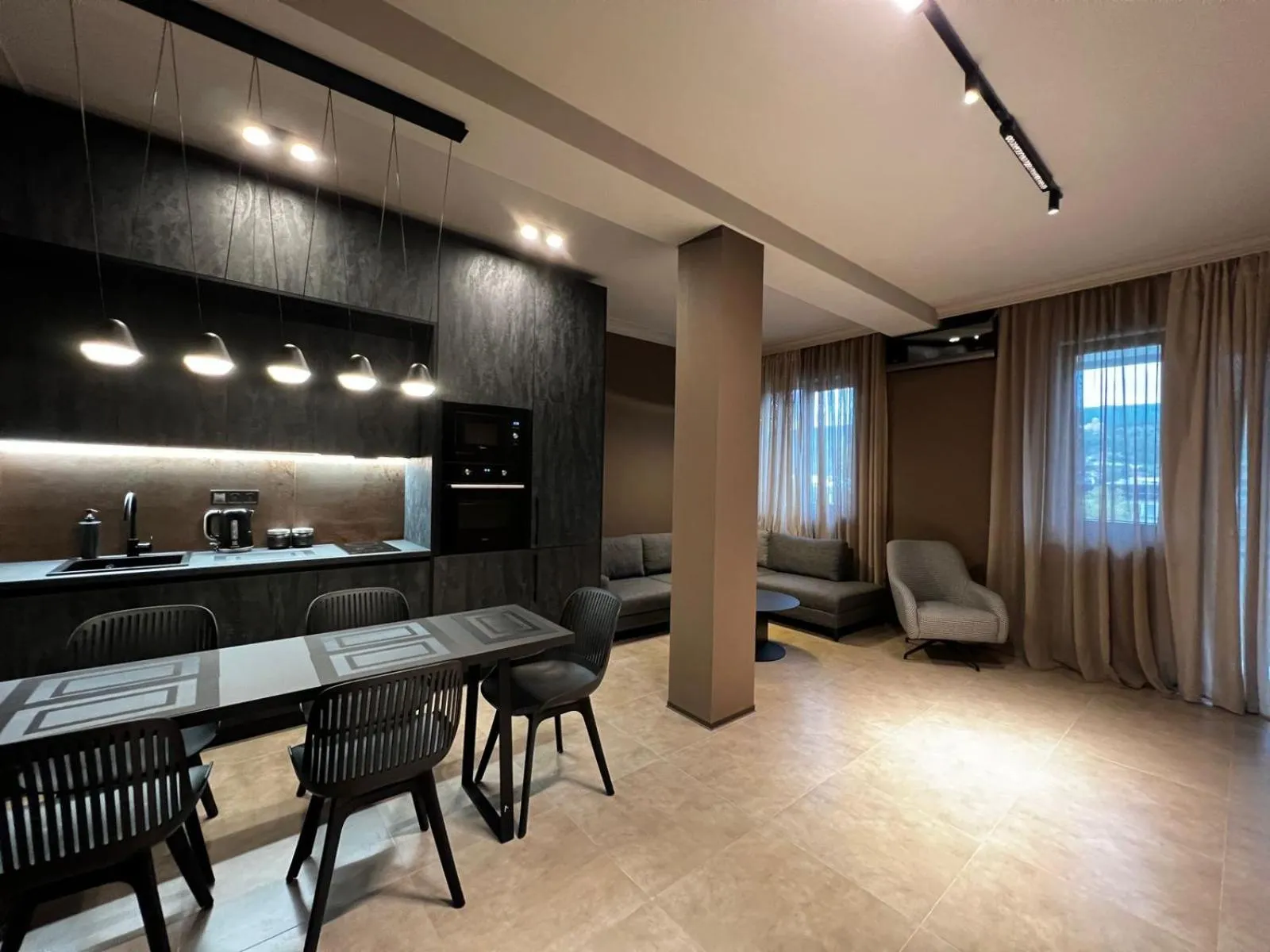 Kitchen or kitchenette in Apart leitmotif