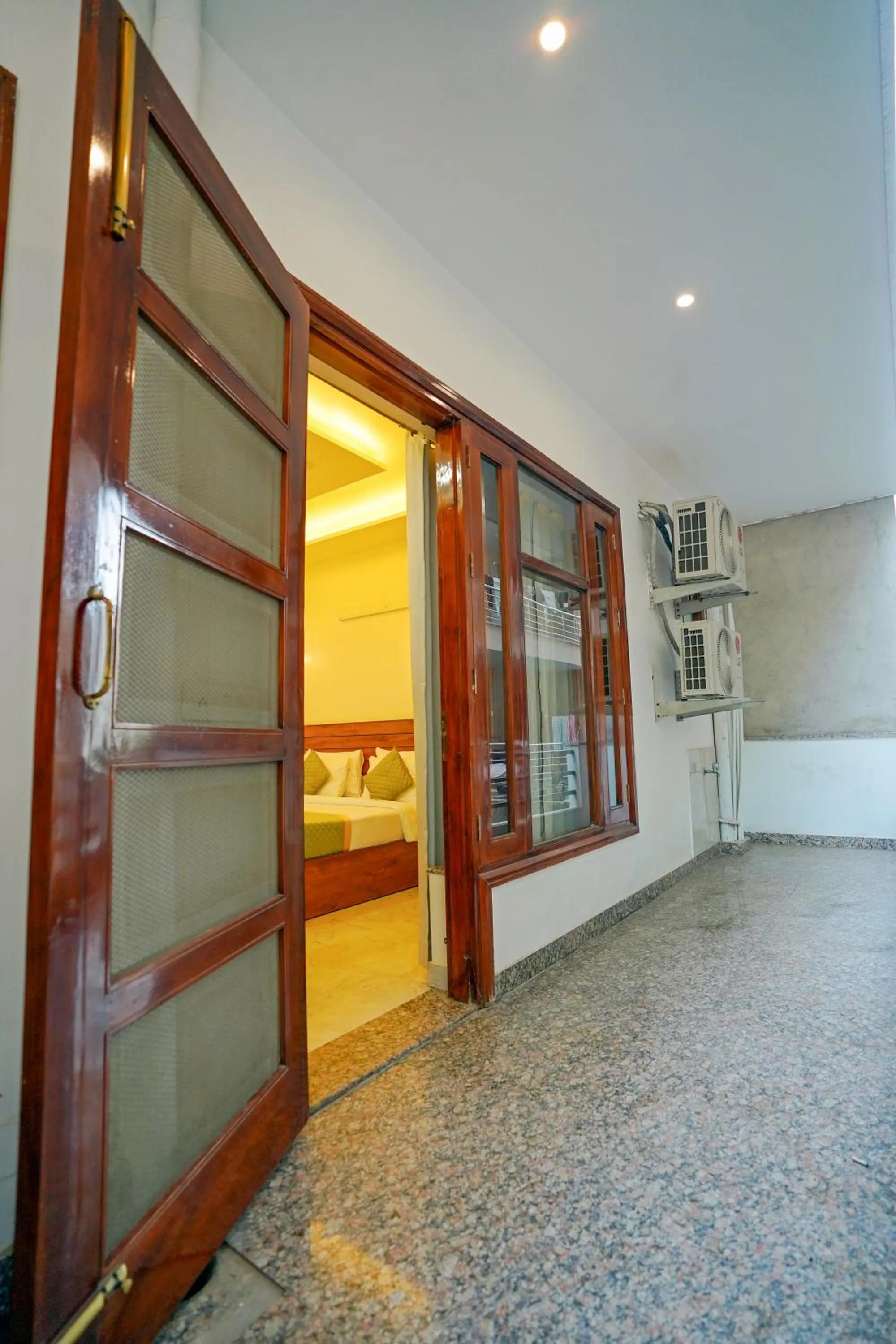 Balcony/Terrace in Hotel Maharaja Palace Boutique Hotels Near Medanta Medicity Gurgaon