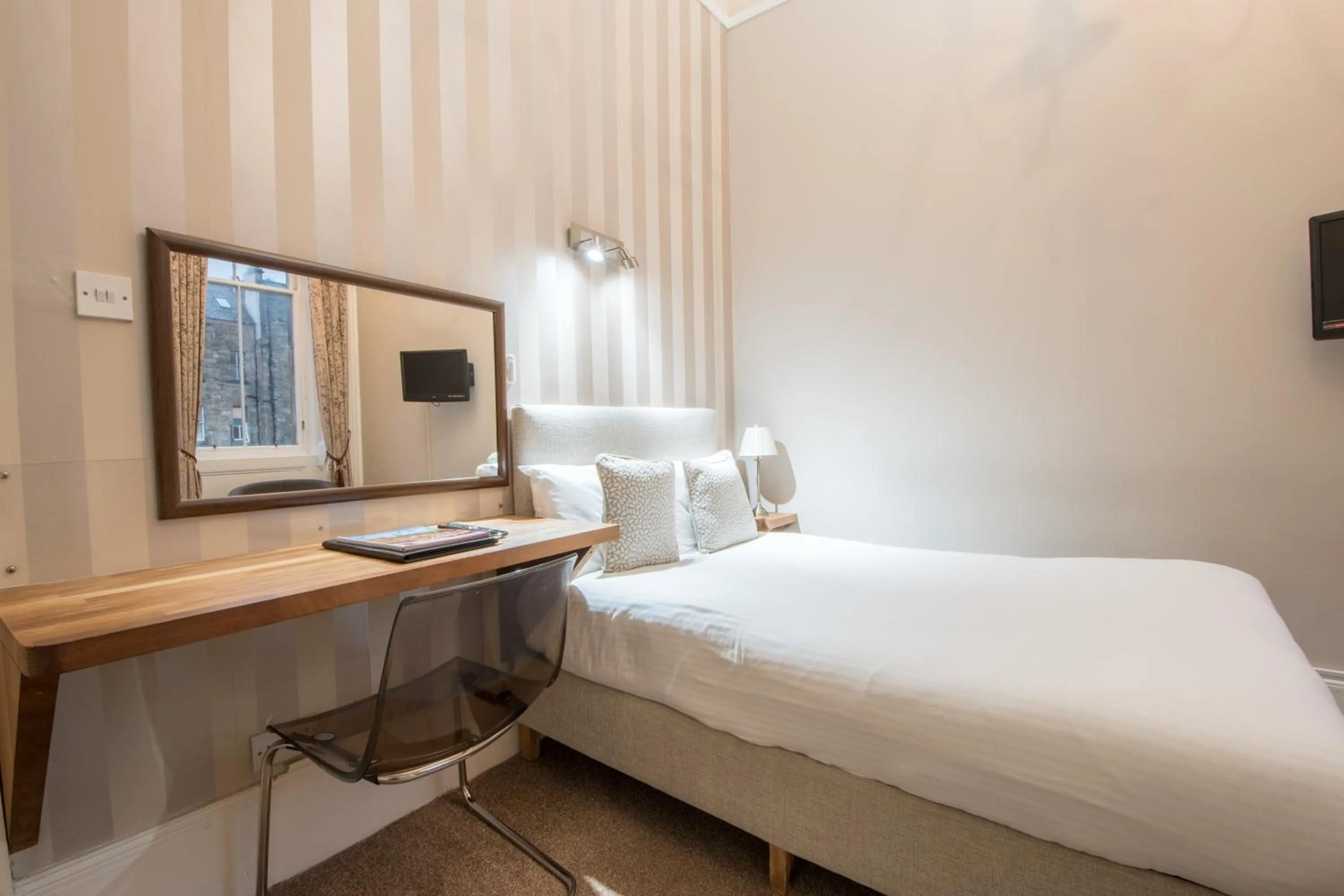 Bed in The Belhaven Hotel