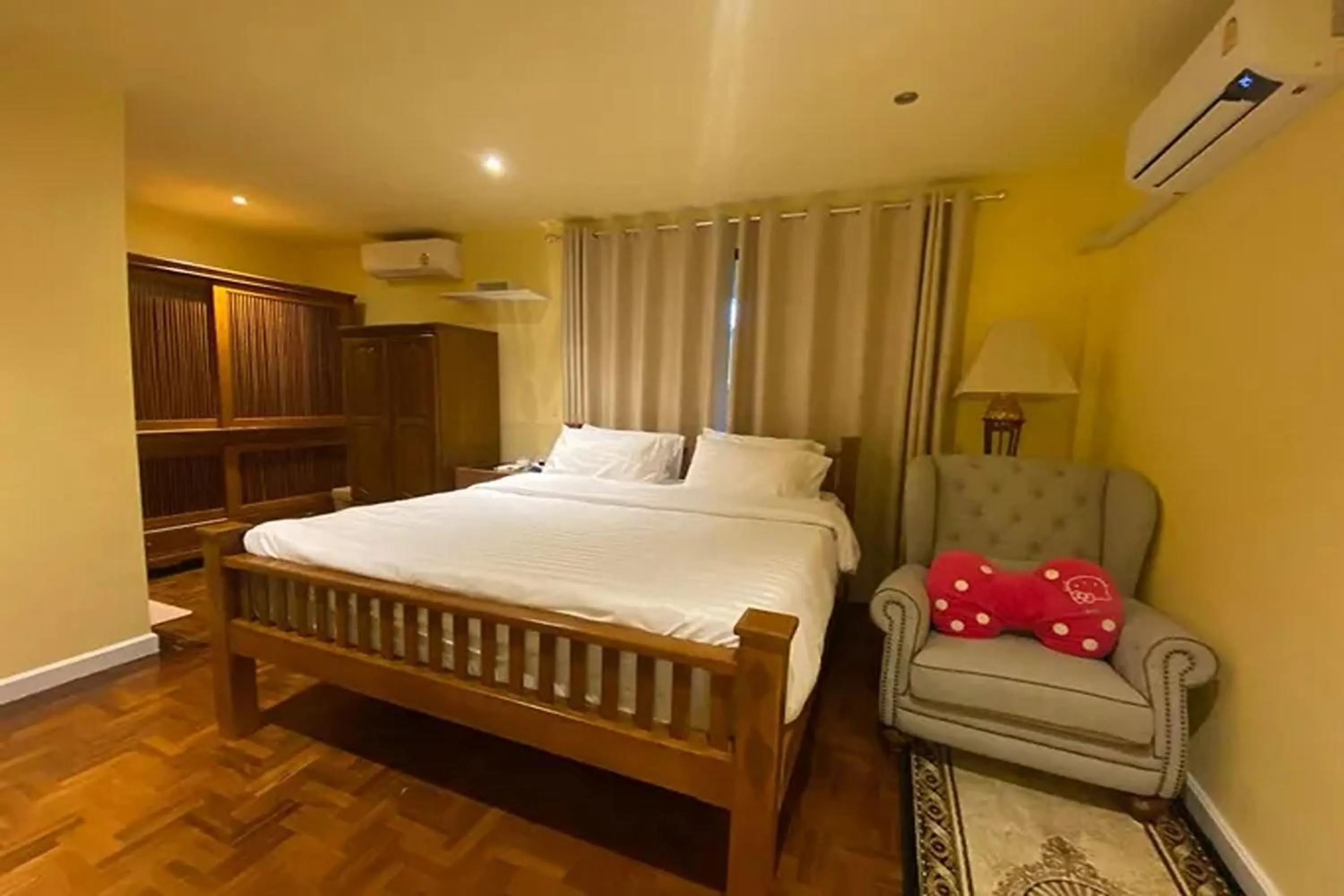 Bed in Baan Wang Tarn