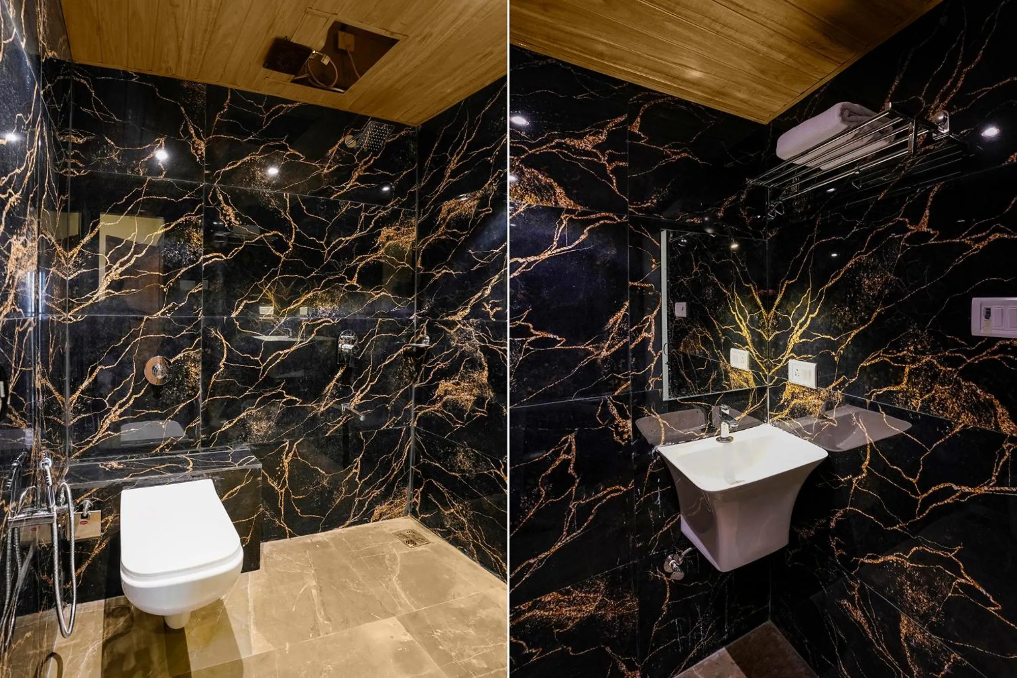 Bathroom in Via Antlers