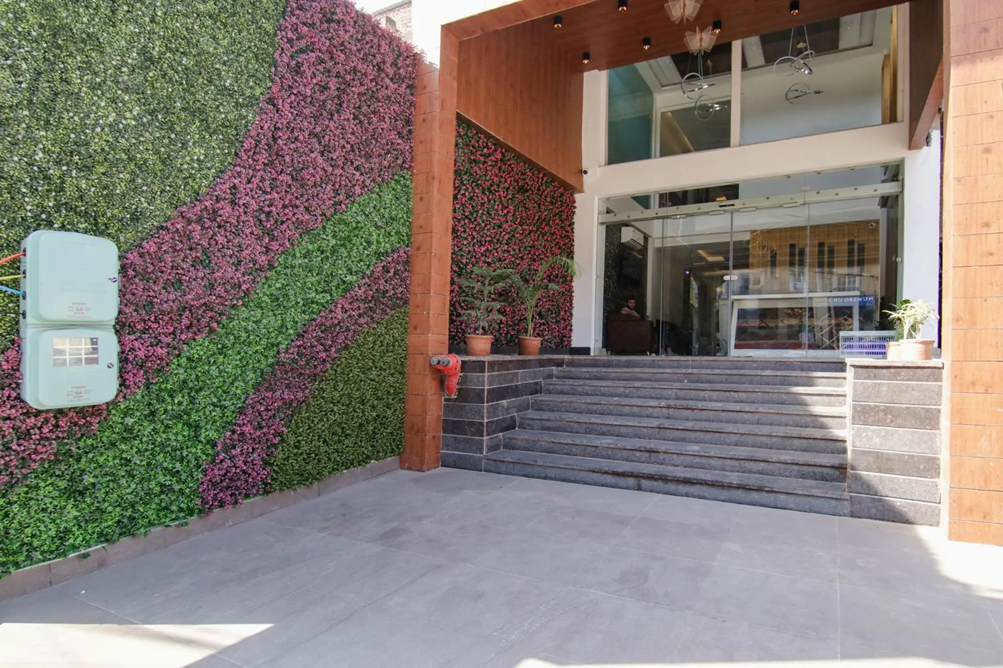 Facade/entrance in FabHotel Prism Grand - Nr Zirakpur Bus Stand'