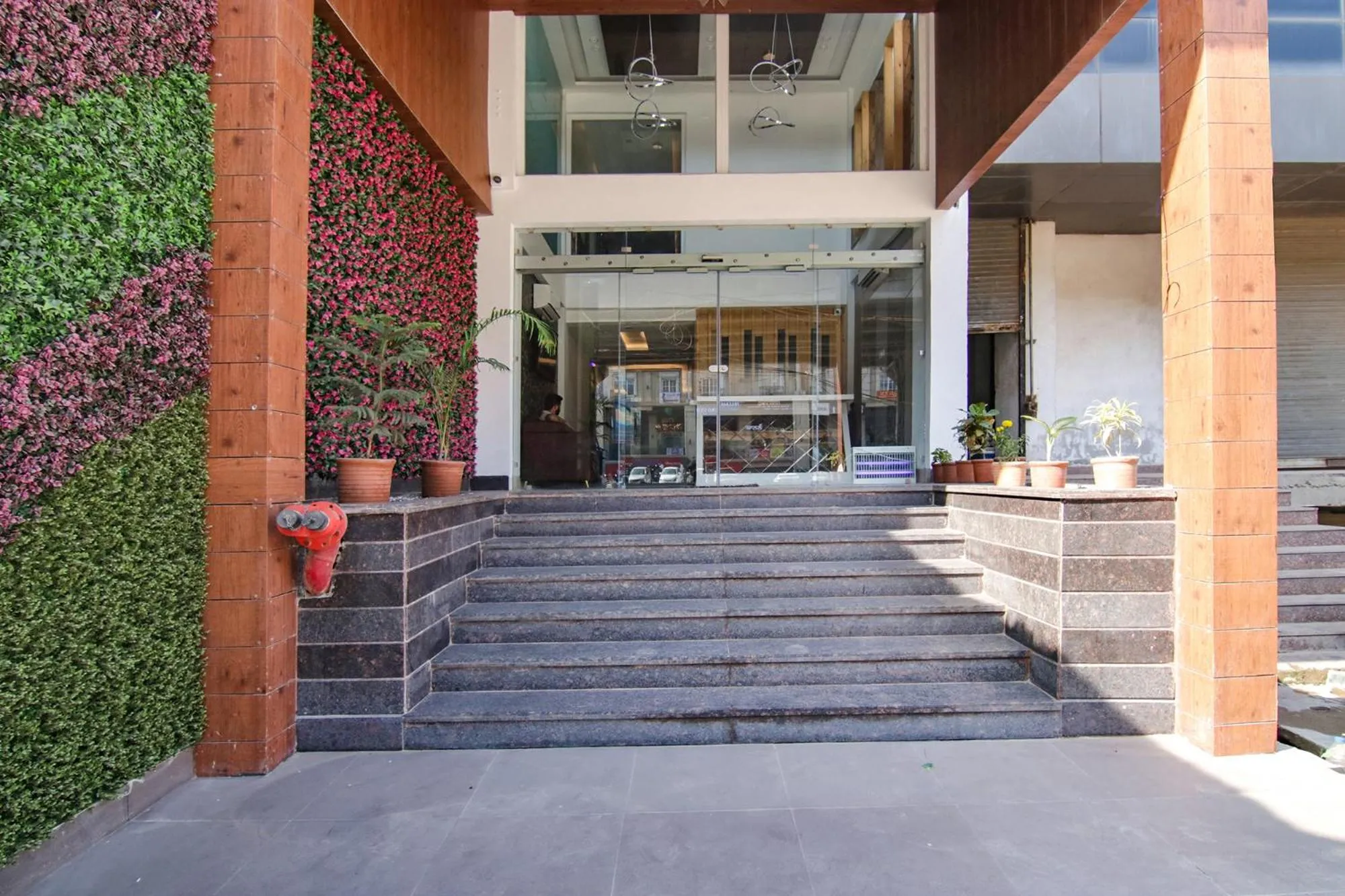 Facade/entrance in FabHotel Prism Grand - Nr Zirakpur Bus Stand'