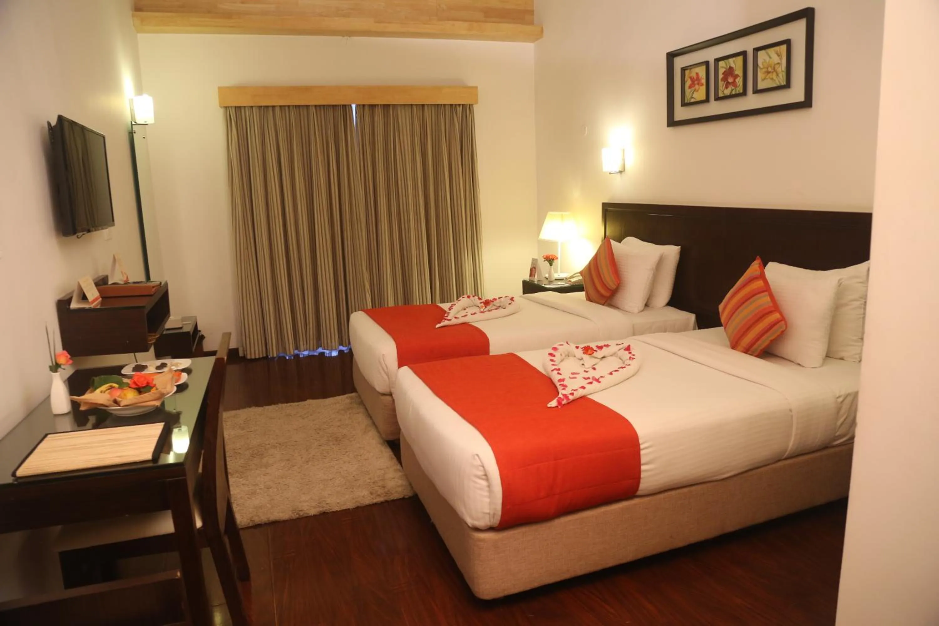 Bed in Le Poshe, Kodaikanal